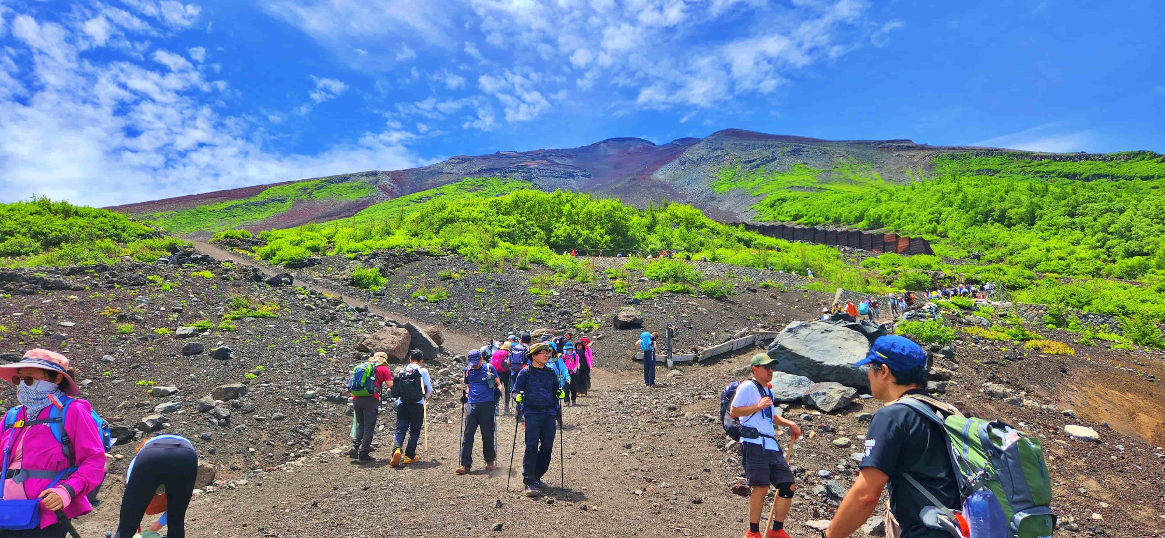 Mt Fuji Yoshida Trail 6th Station