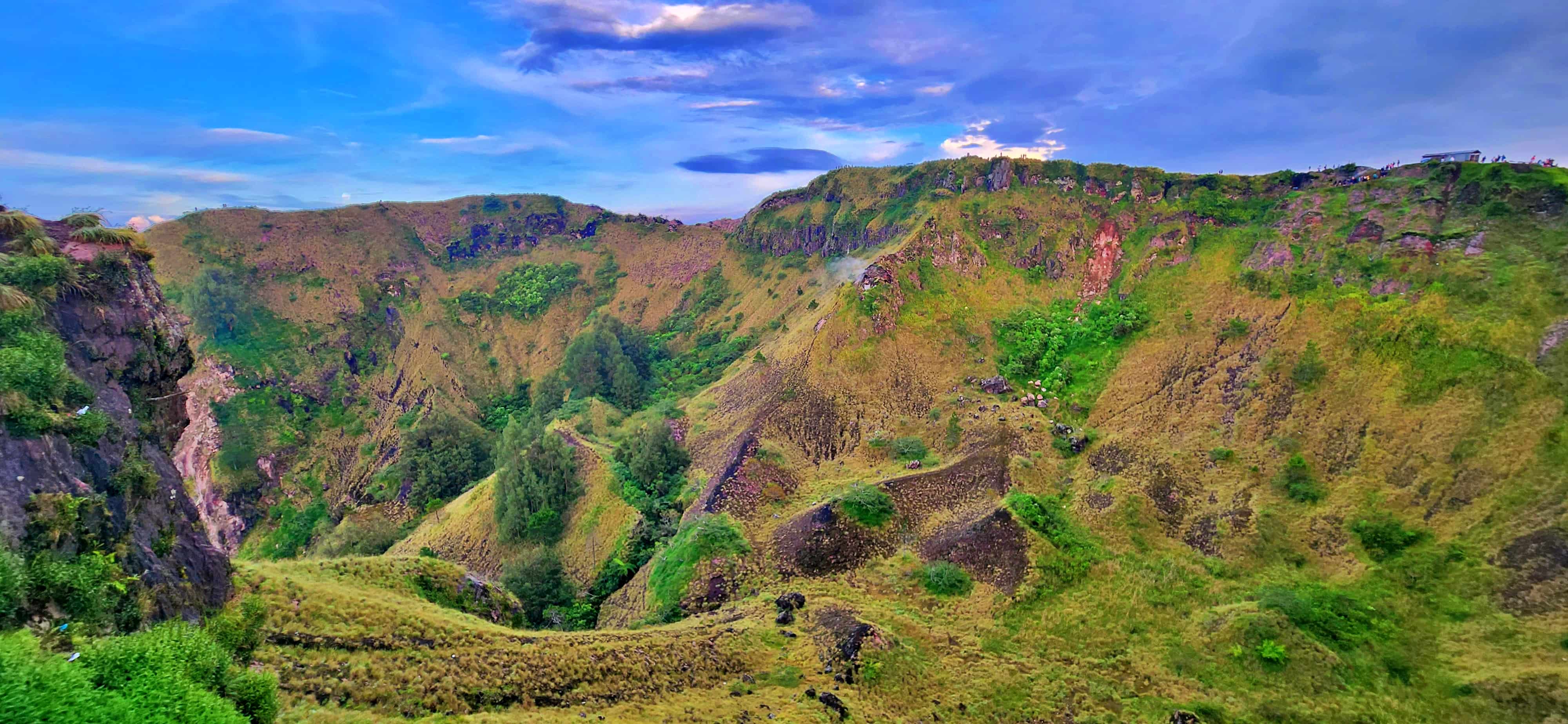 Mt Batur Crater Rim during the sunrise trek in Bali