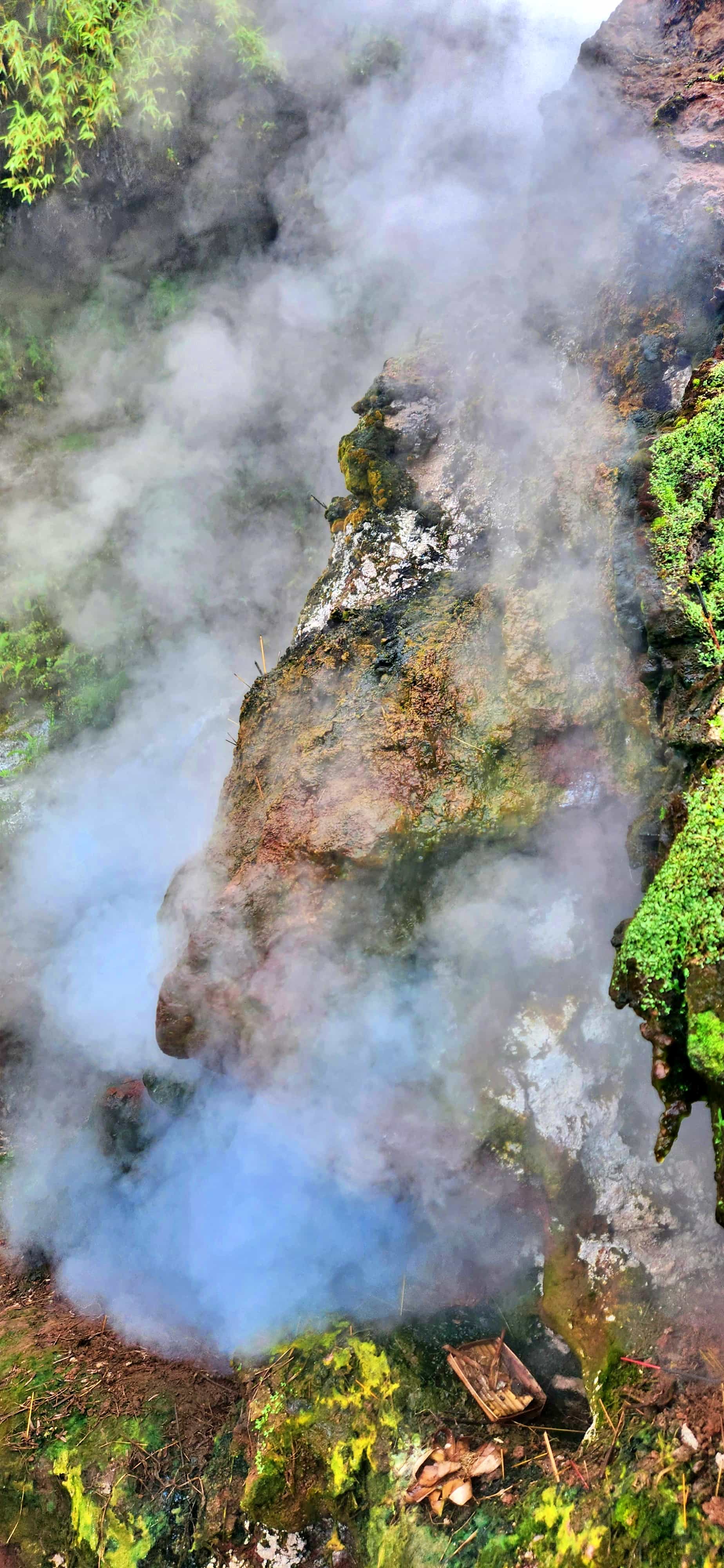Steaming Vents atop Mt Batur