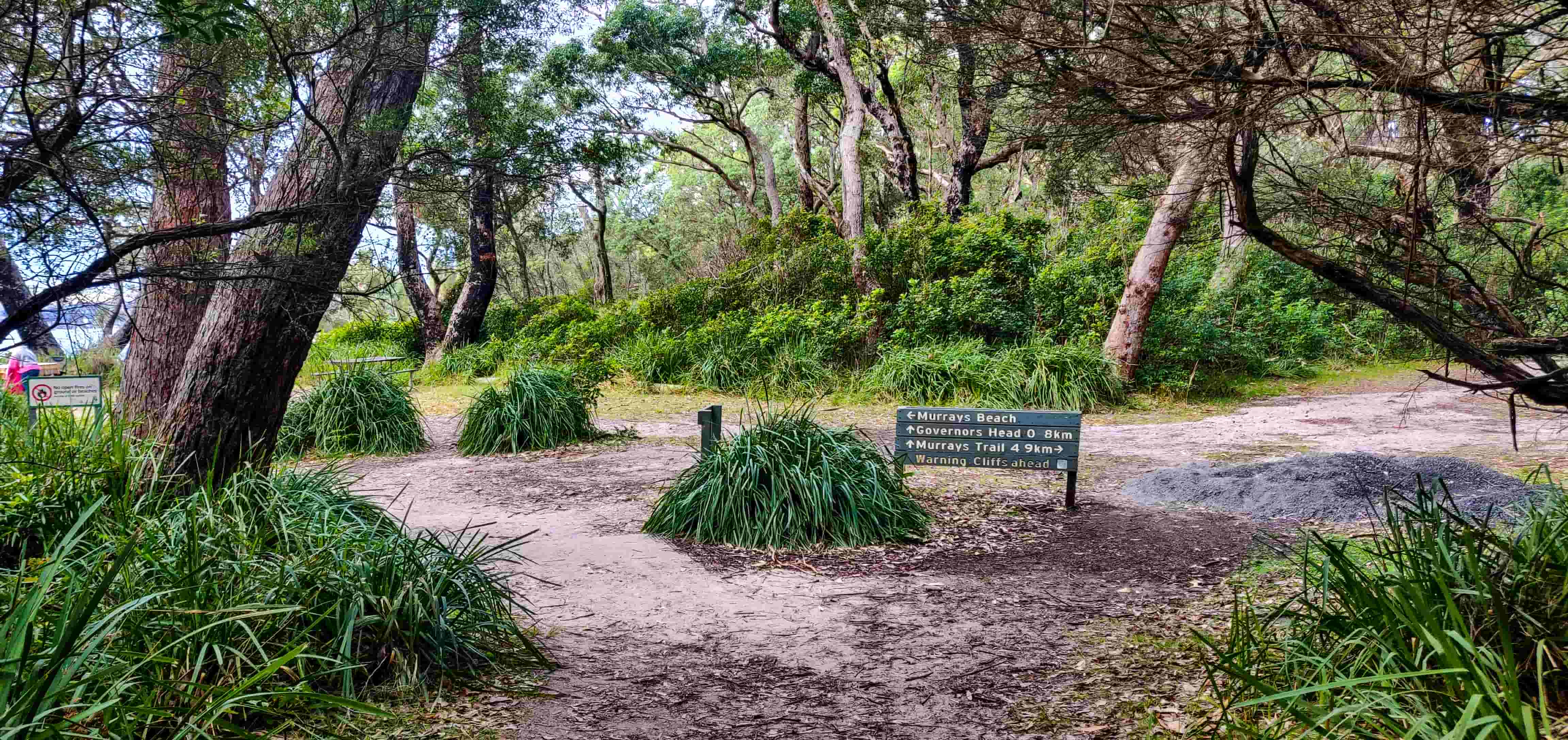 Governors Head Walking Trail Signpost