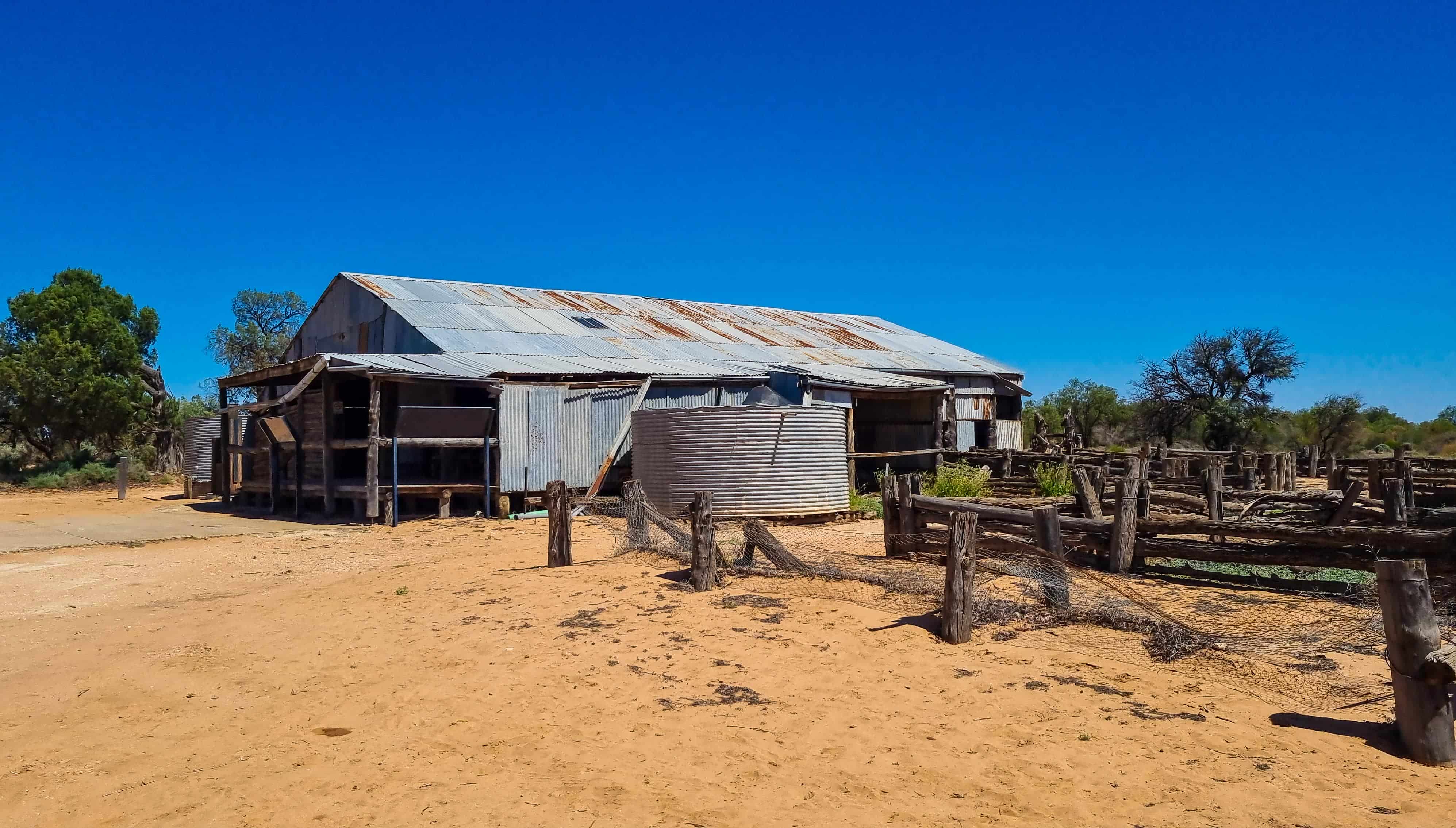 Zanci Woolshed, Mungo National Park