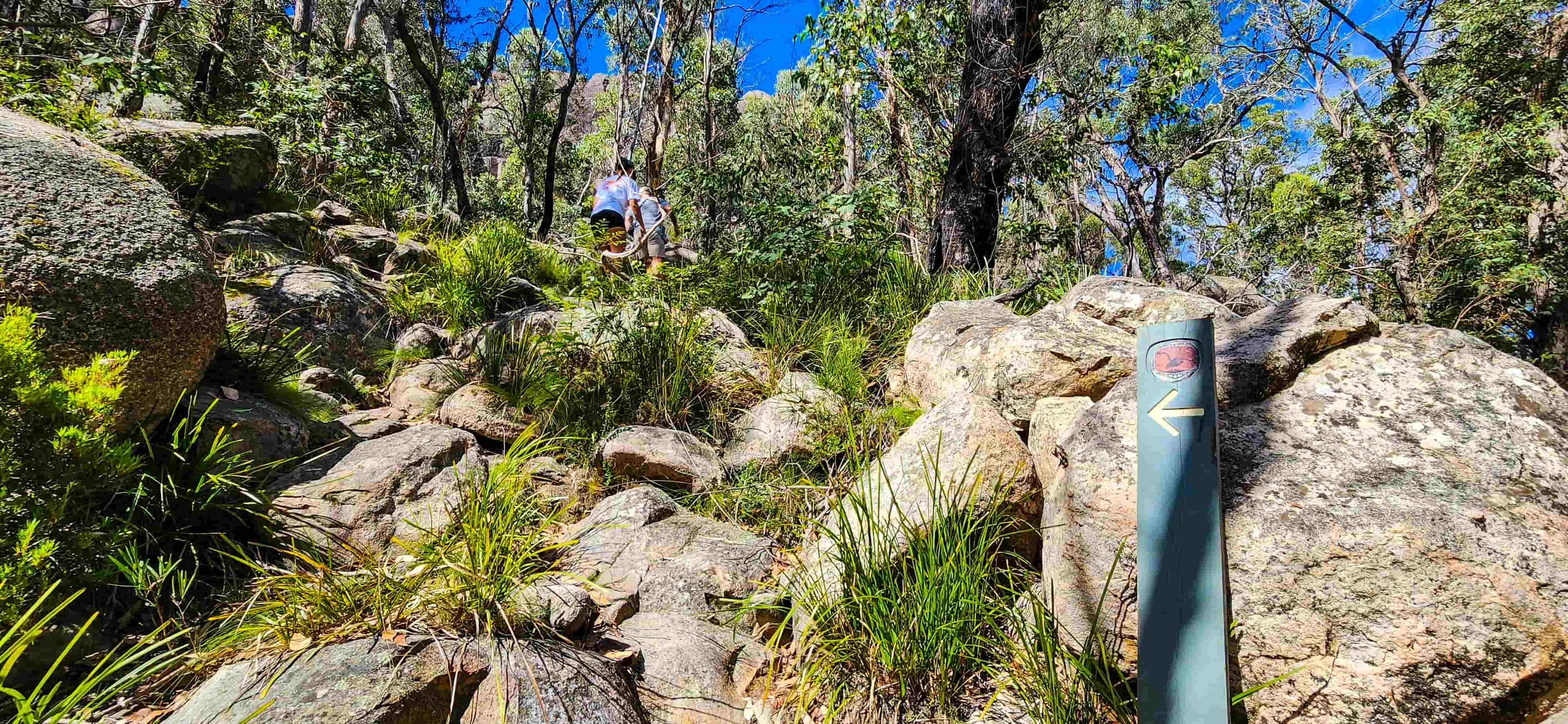 Cathedral Rock Lookout Walk along Rocks and Crevices