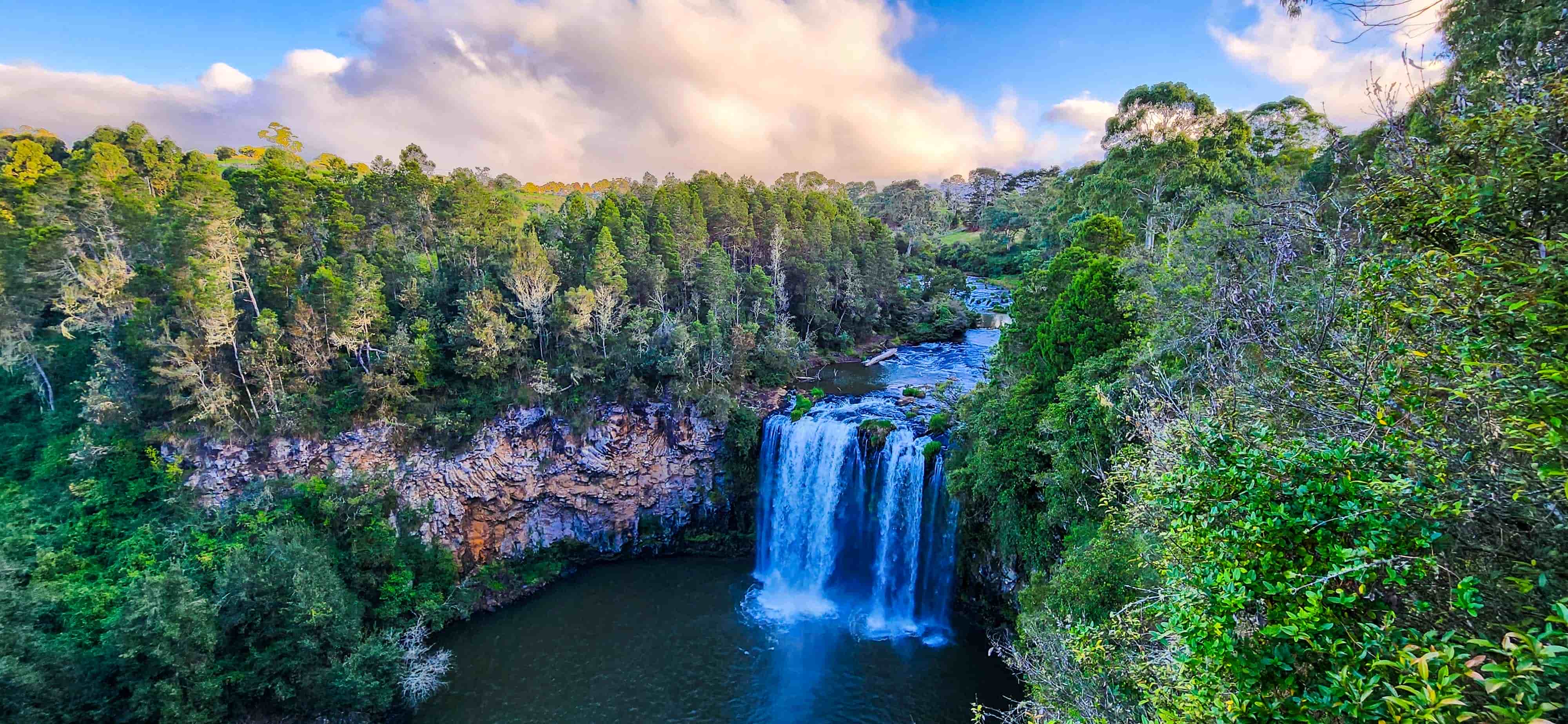 Dangar Falls from the upper platform
