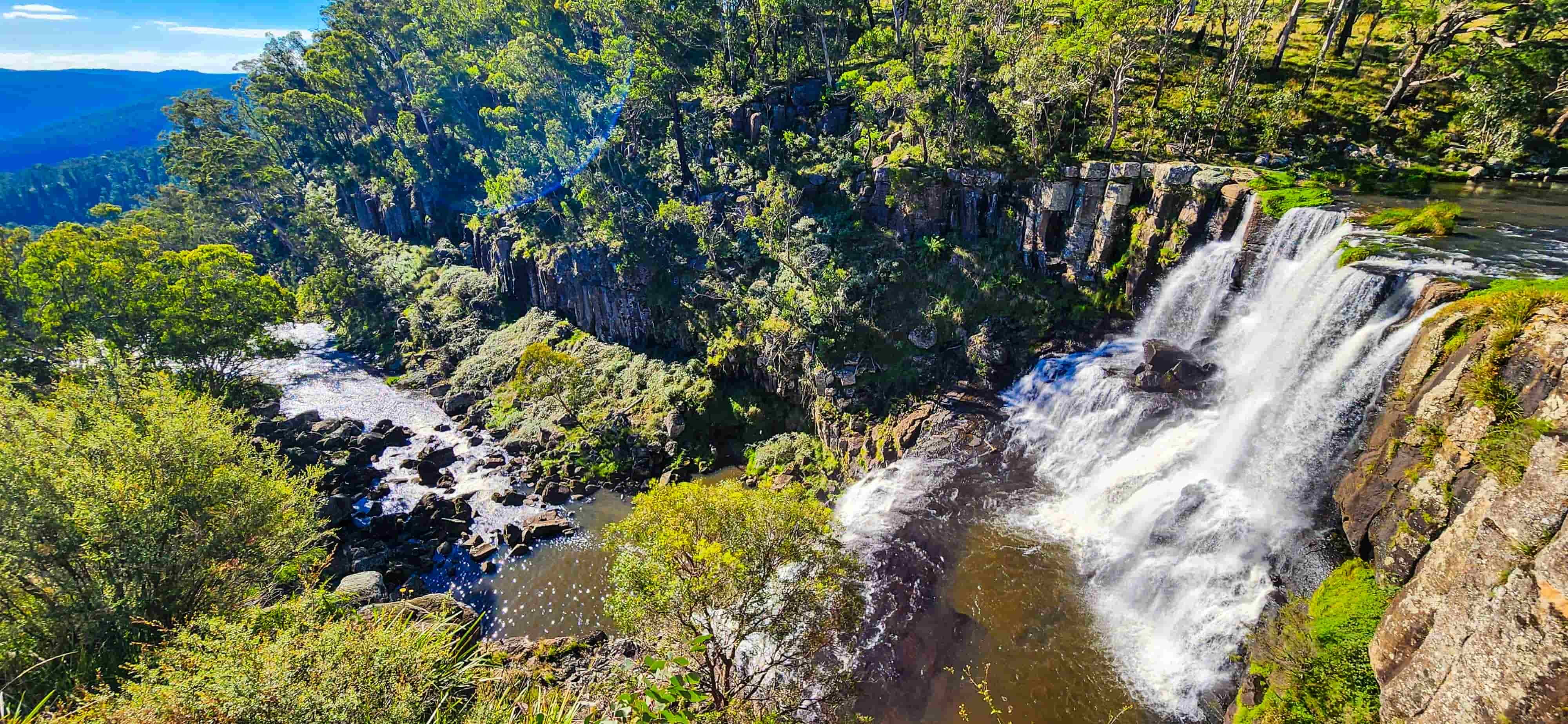 Ebor Falls from upper viewing platform