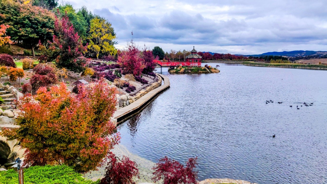 Autumn Colours in Mayfield Garden, Oberon, NSW