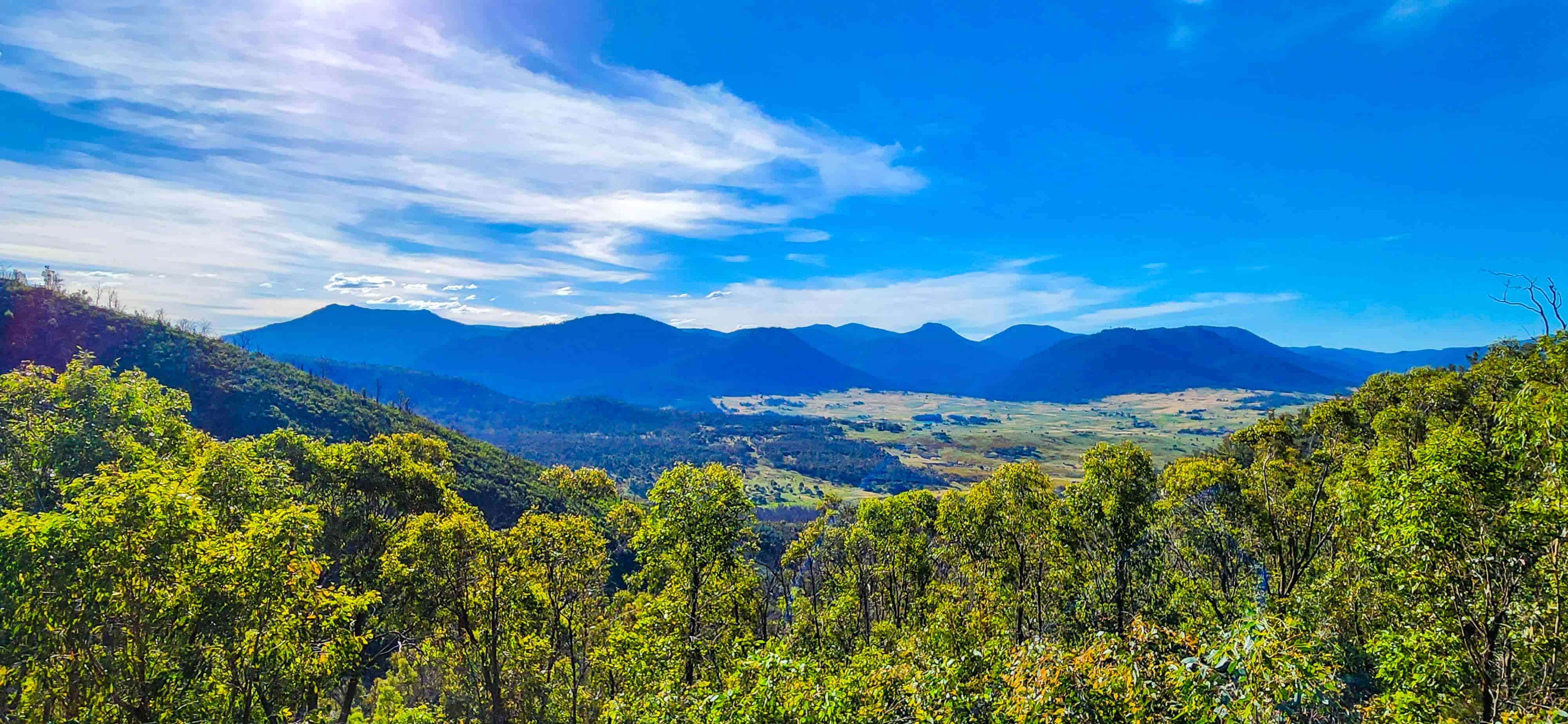 Hospital Hill Lookout in Namadgi National Park
