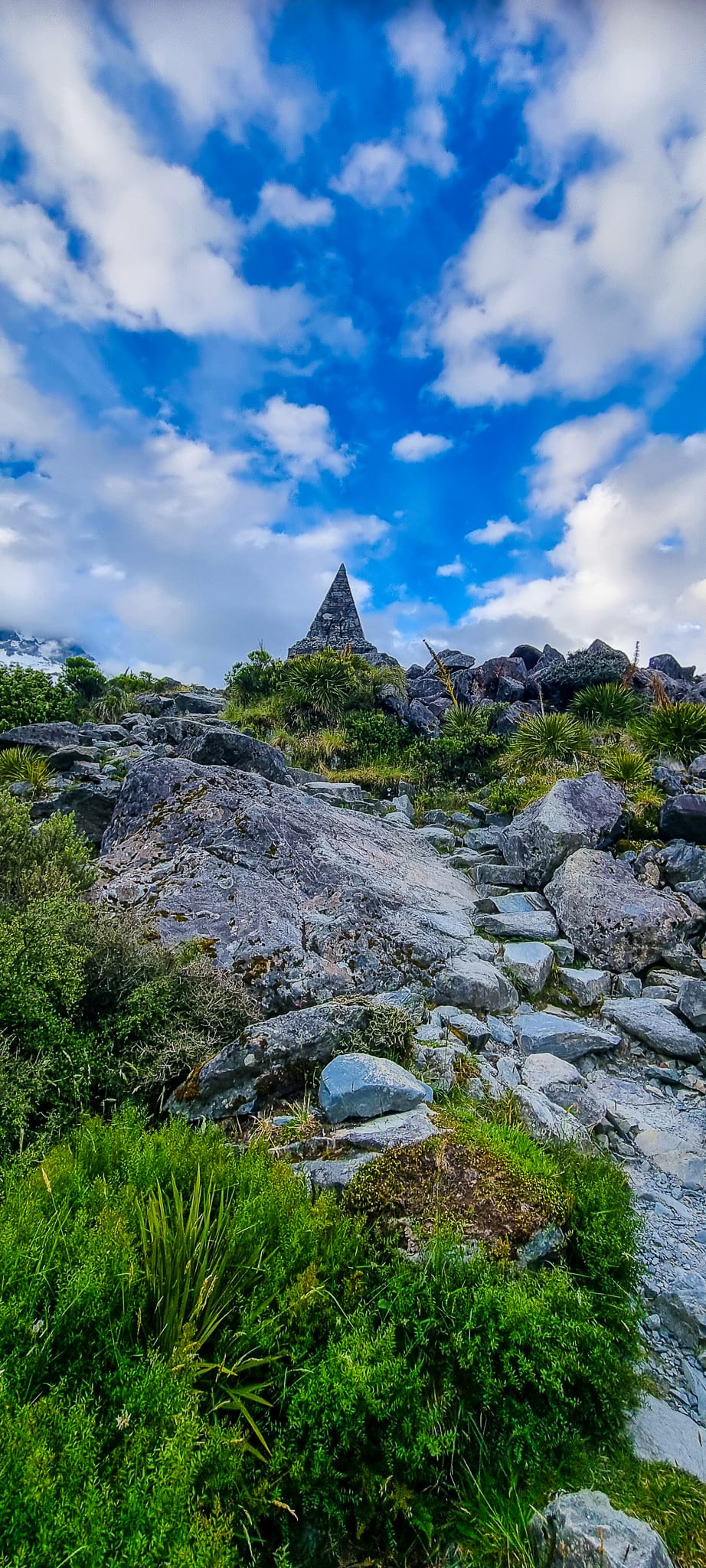 On the way to Alpine Memorial