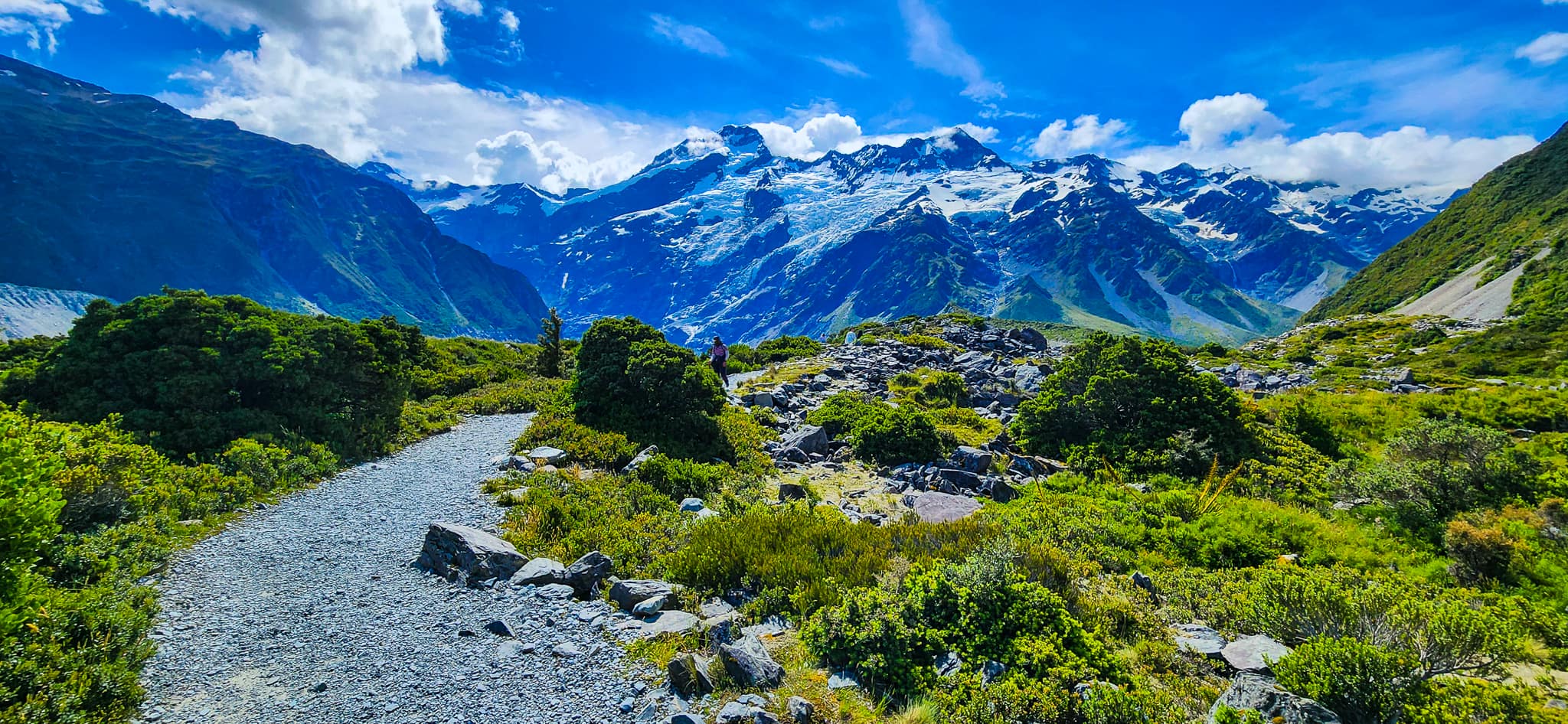 On the way to Second Swing Bridge
