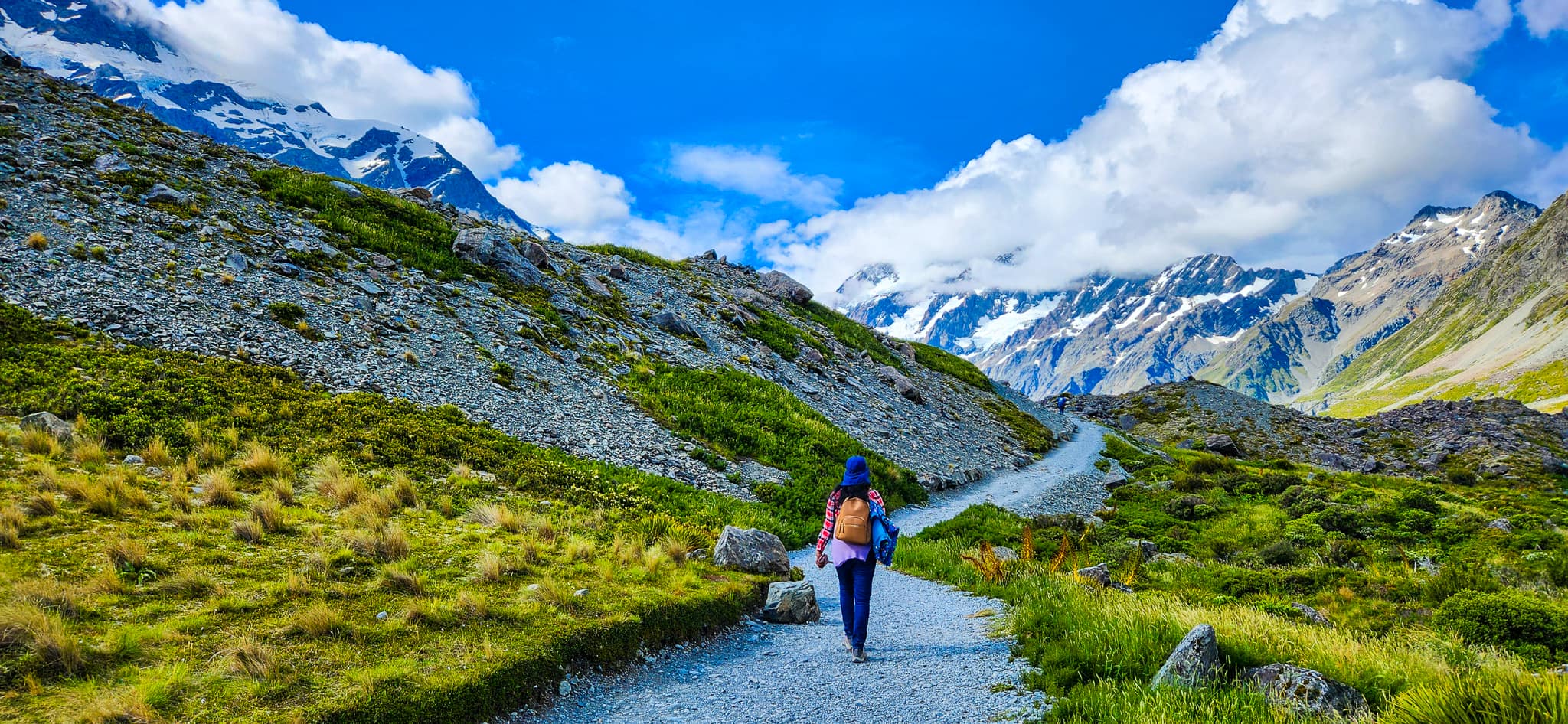 Final stretch towards Hooker Lake