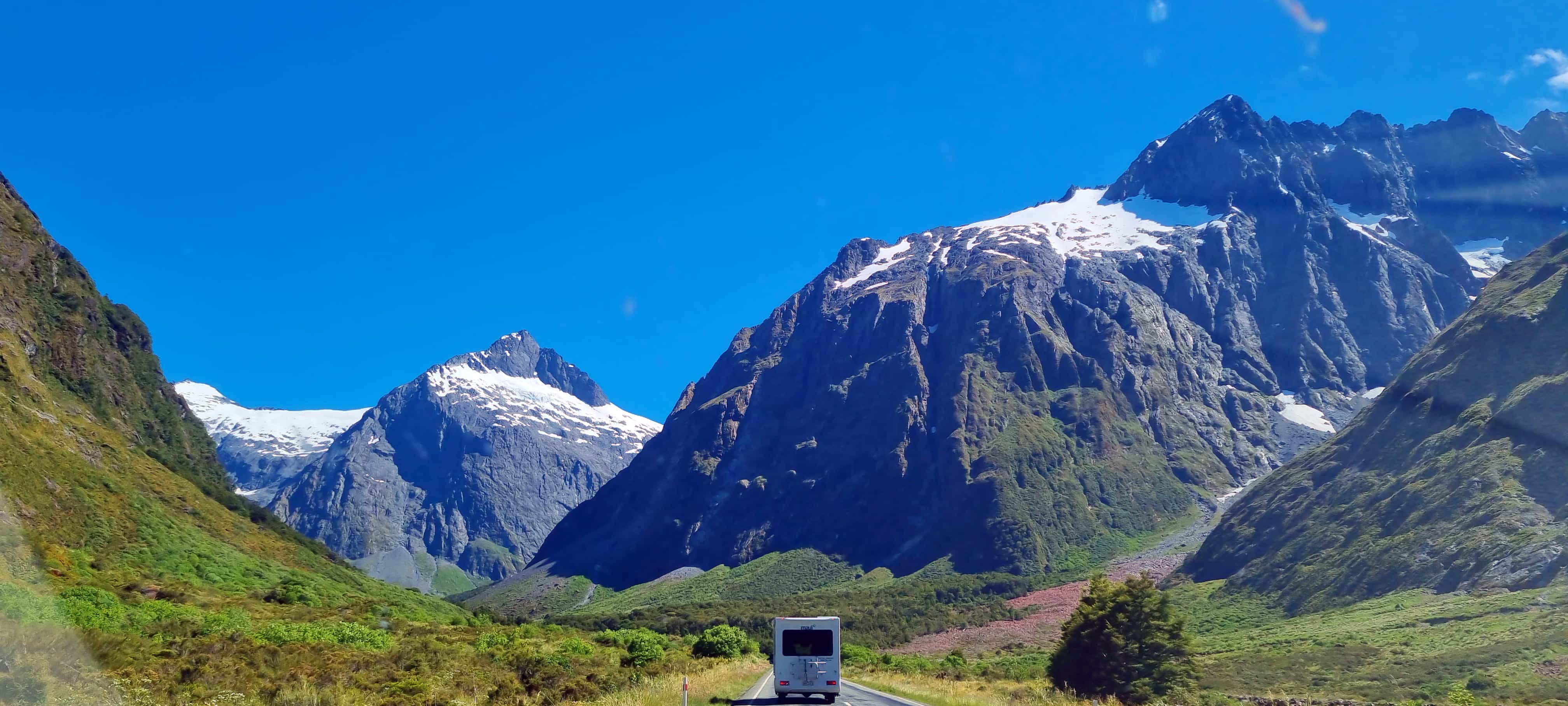 Alpine Road towards Milford Sound