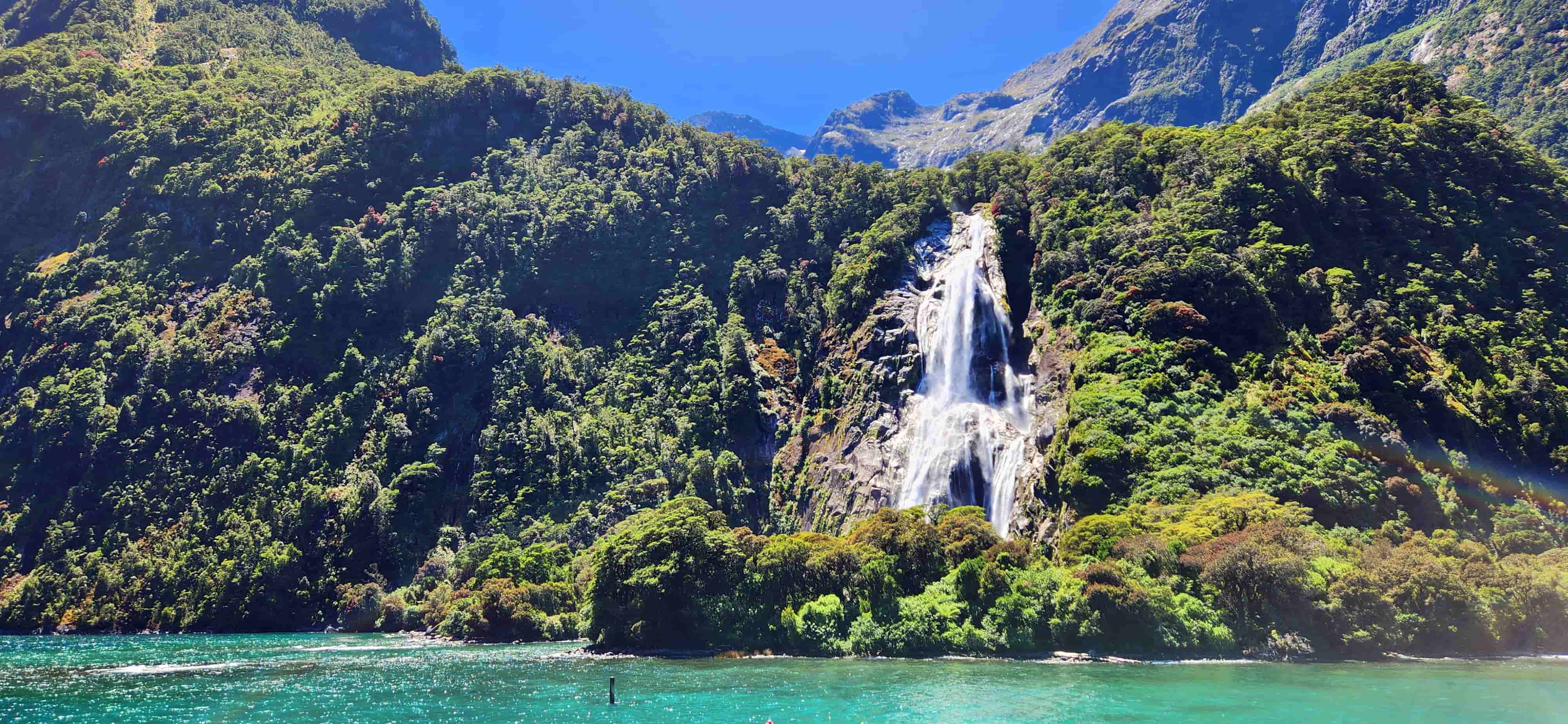 Bowen Falls in Milford Sound