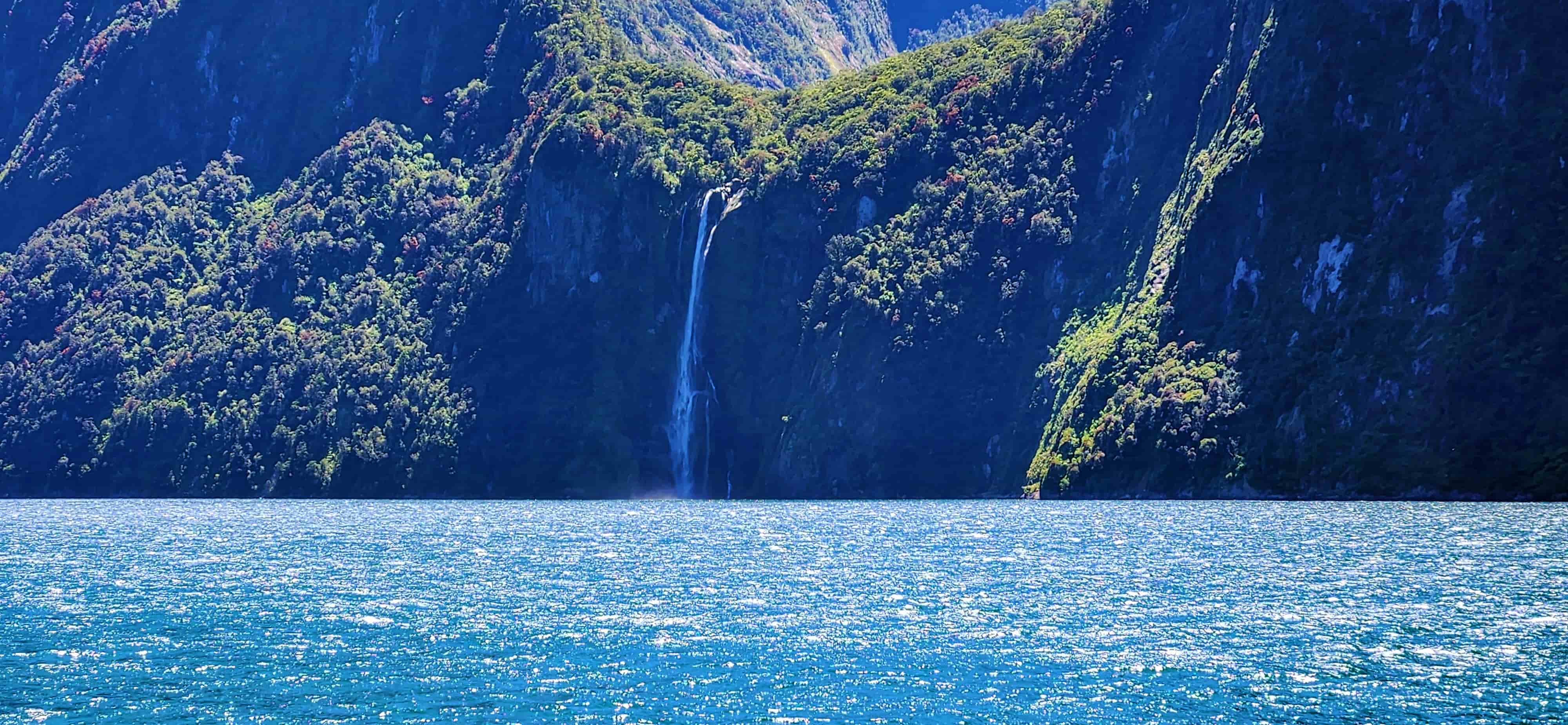 Stirling Falls in Milford Sound
