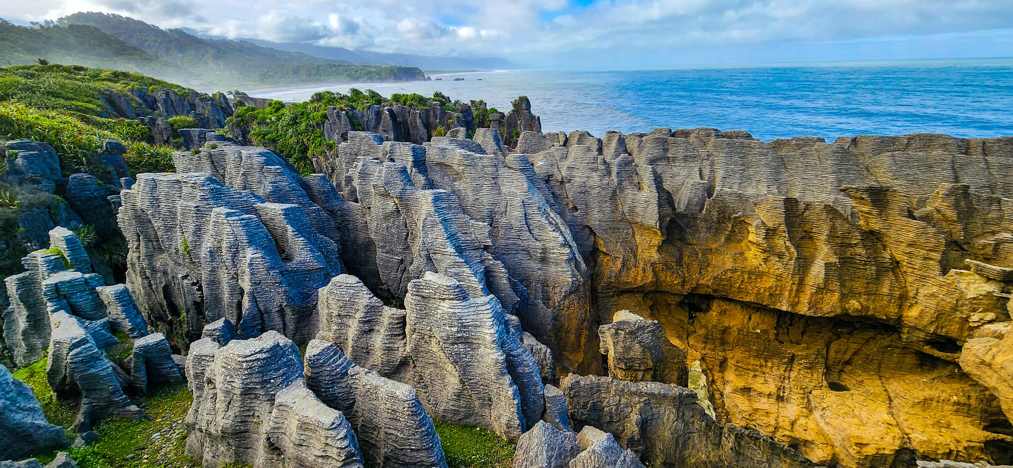 Pancake Rocks in Punakaiki