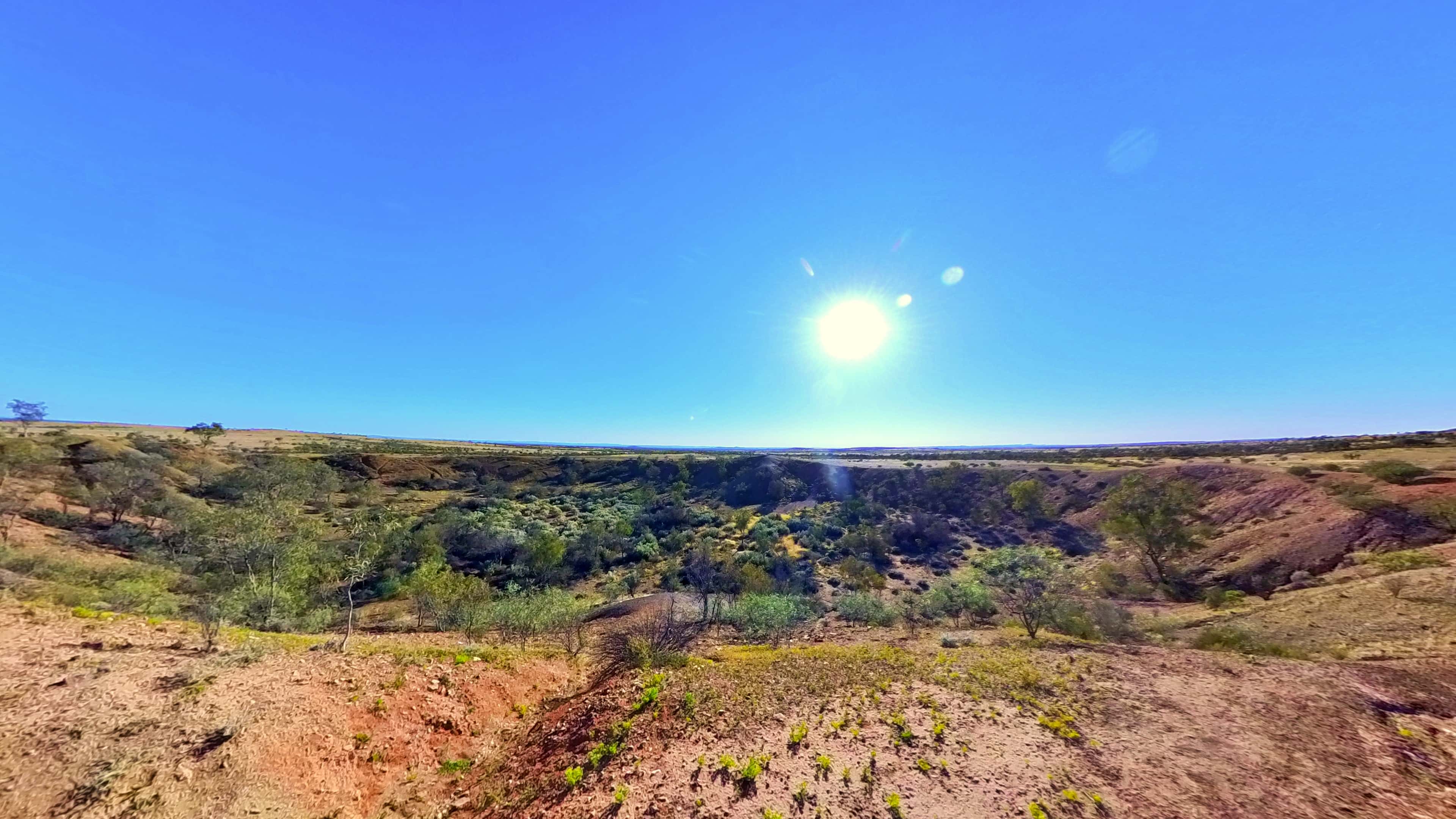 Henbury Meteorite Craters