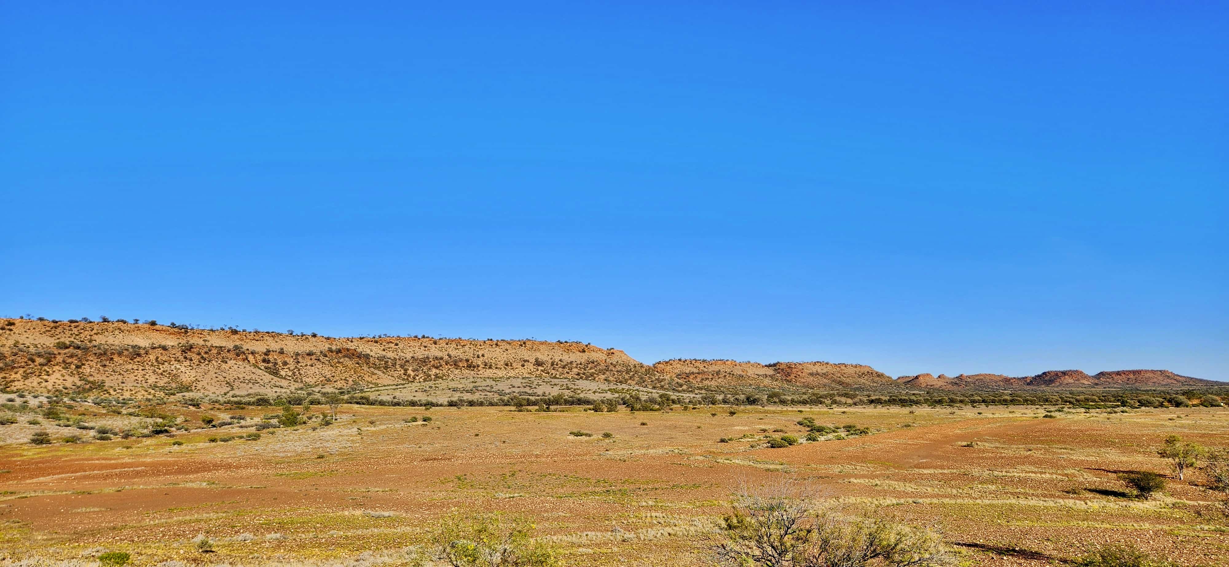 Views along Henbury Meteorite Craters Walk