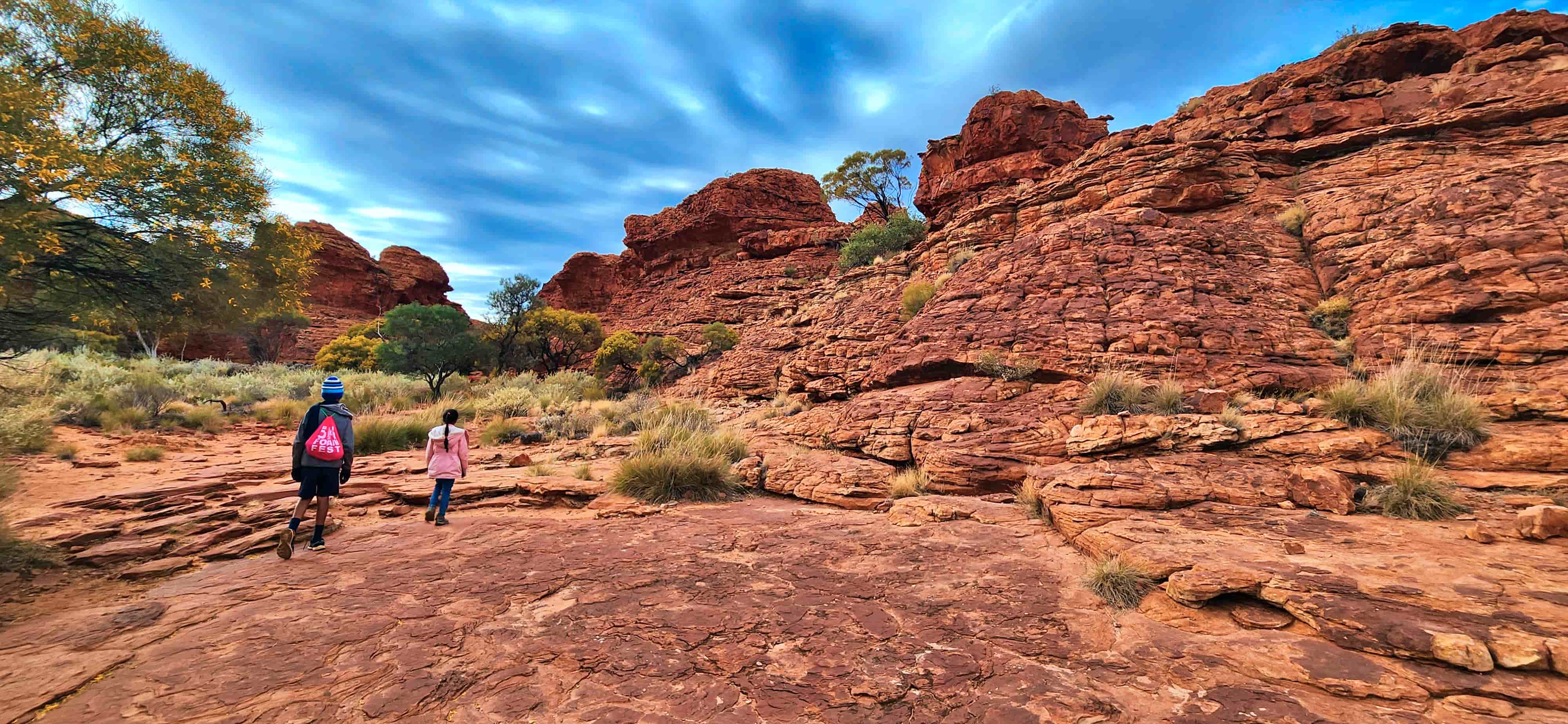Flat Track Atop Kings Canyon Rim