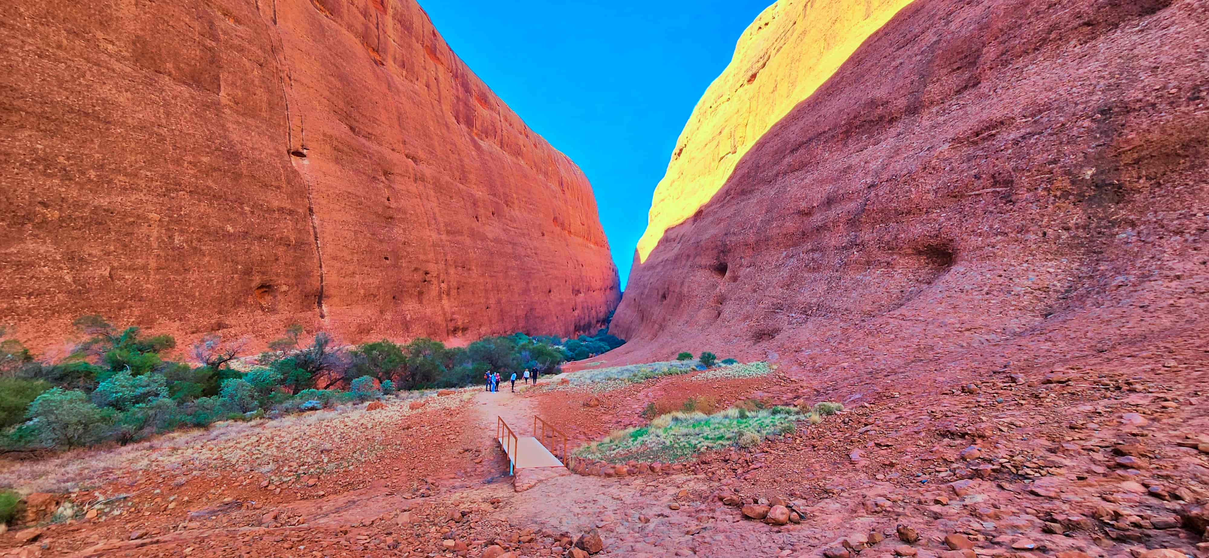 Track along Walpa Gorge Walk
