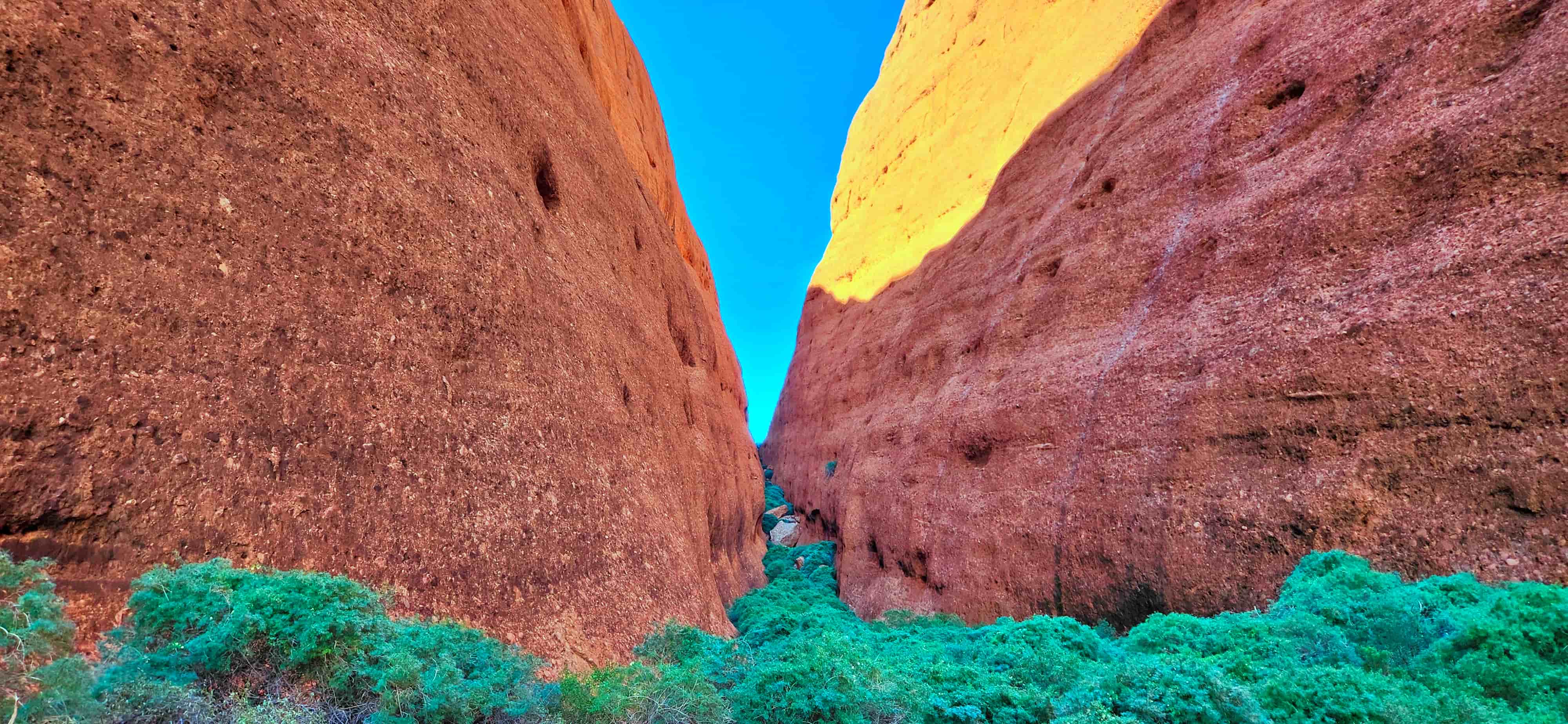 Walpa Gorge View from Platform