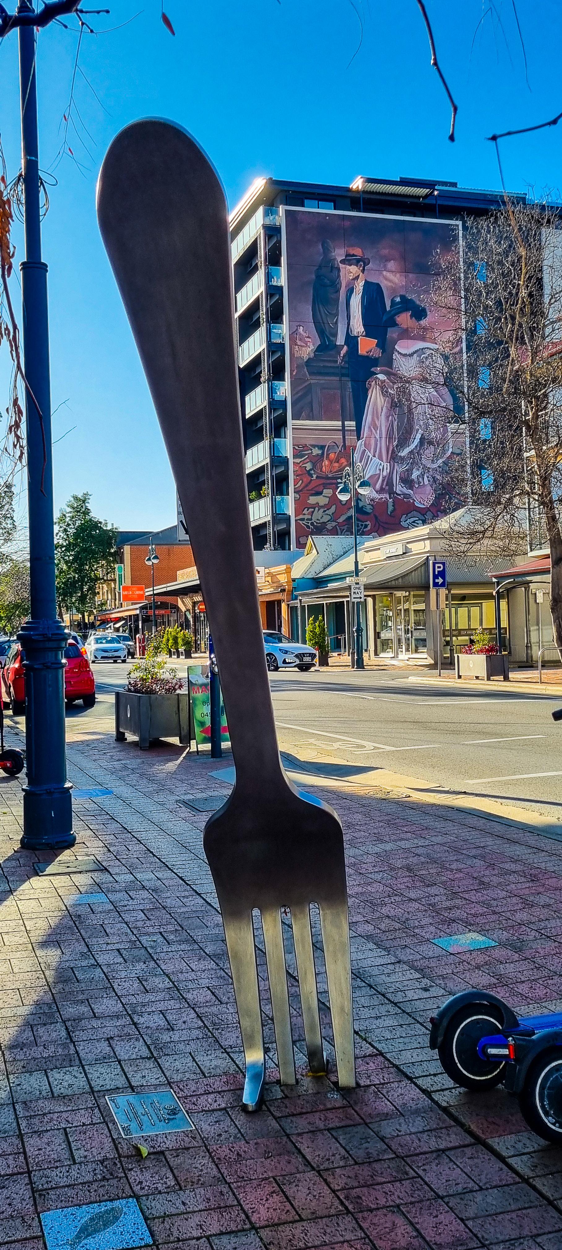 The Big Fork in North Adelaide
