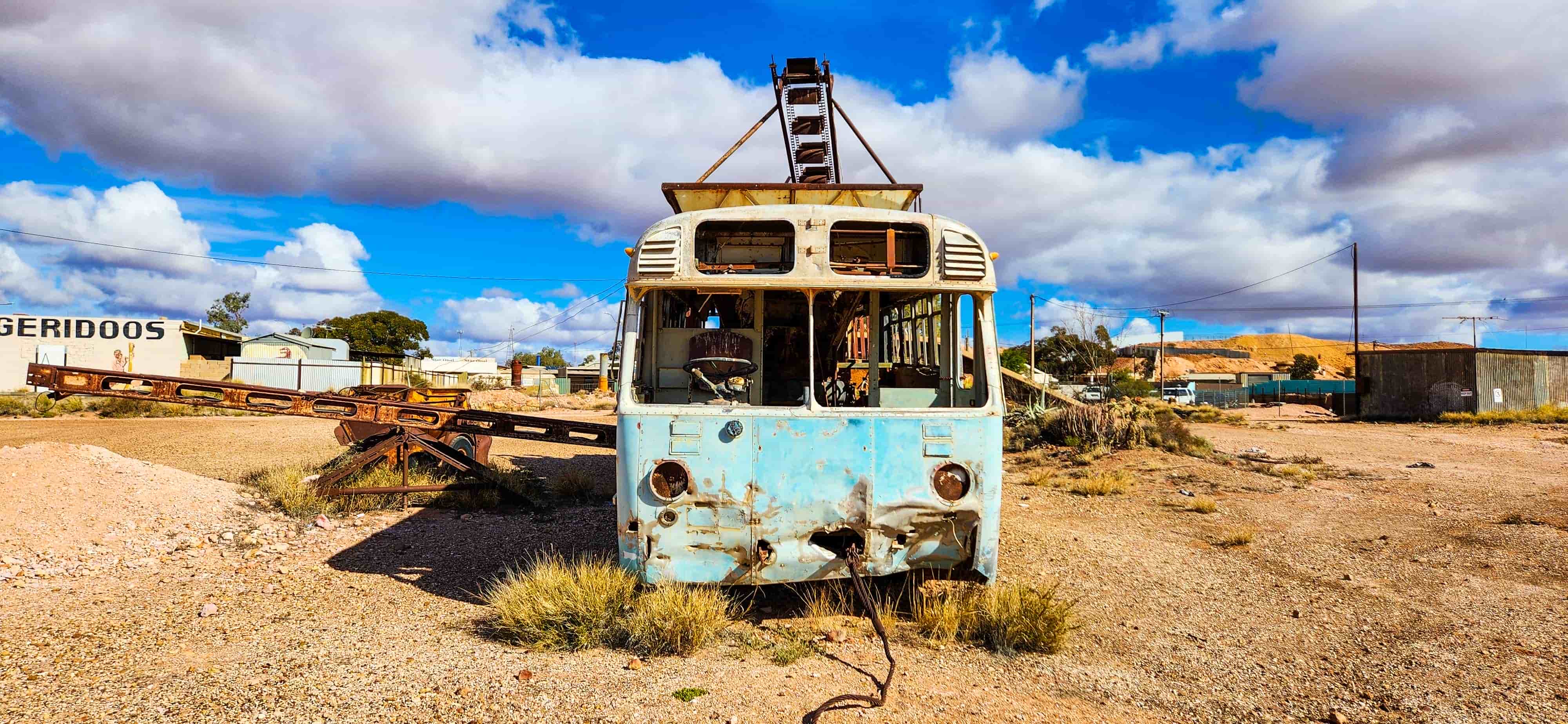 Mining Bus in Coober Pedy