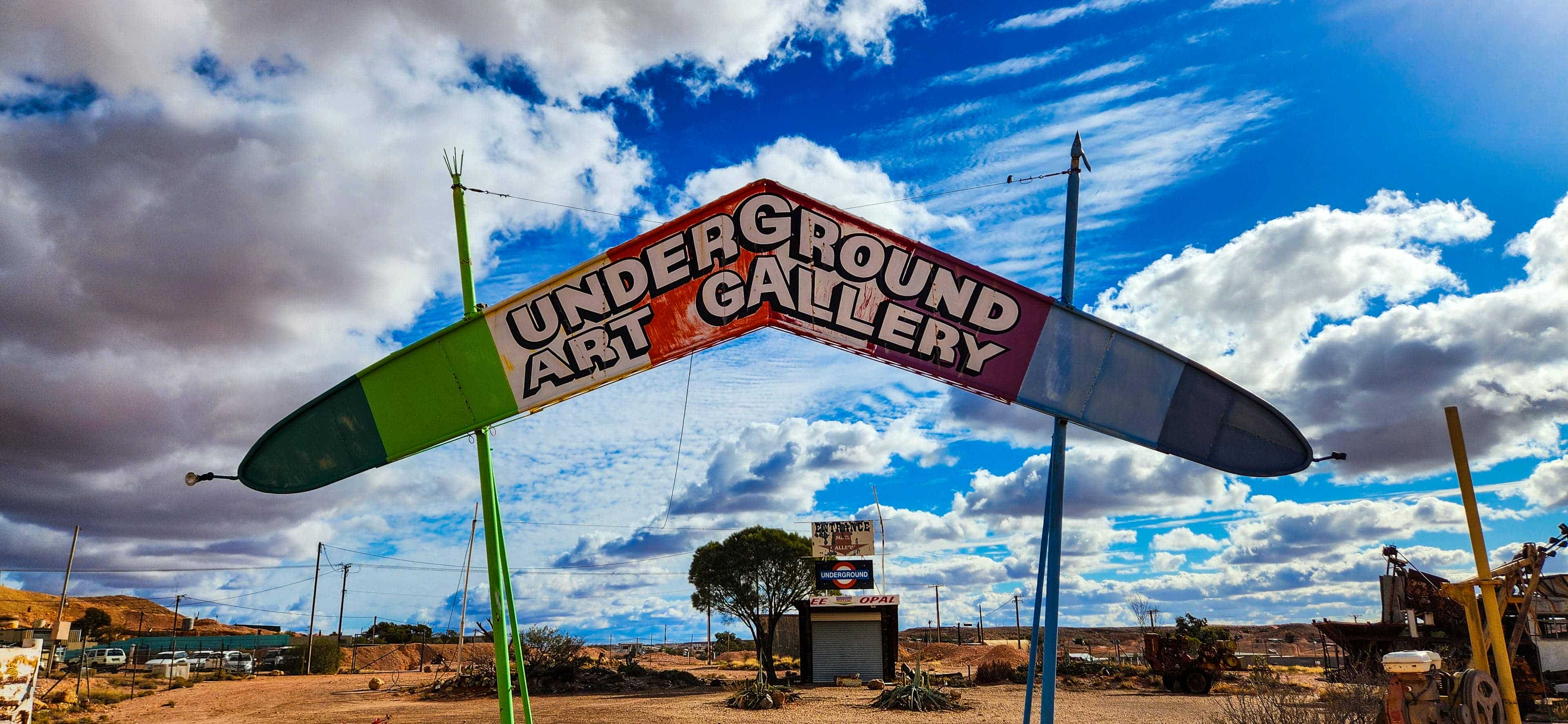 The BIG Boomerang in Coober Pedy