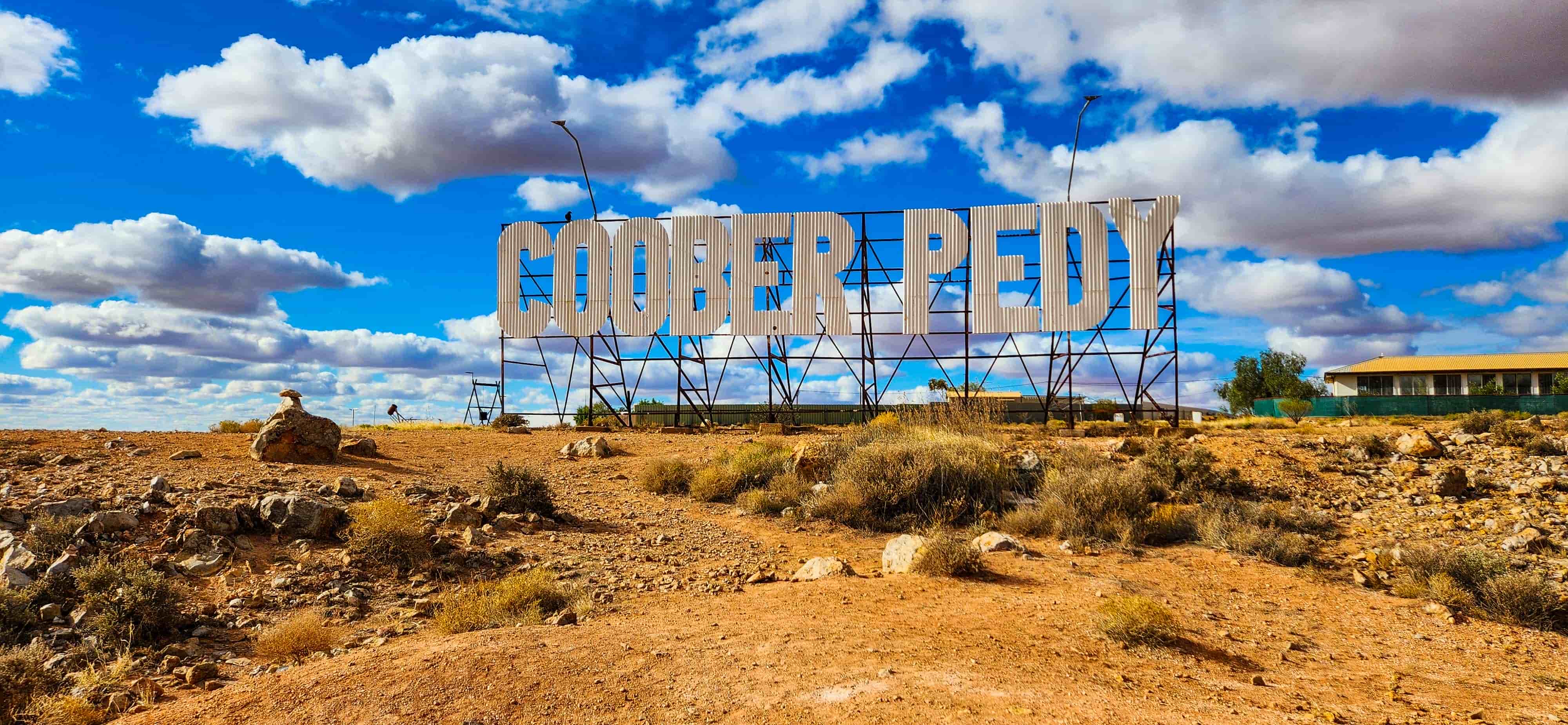 Coober Pedy Town Sign
