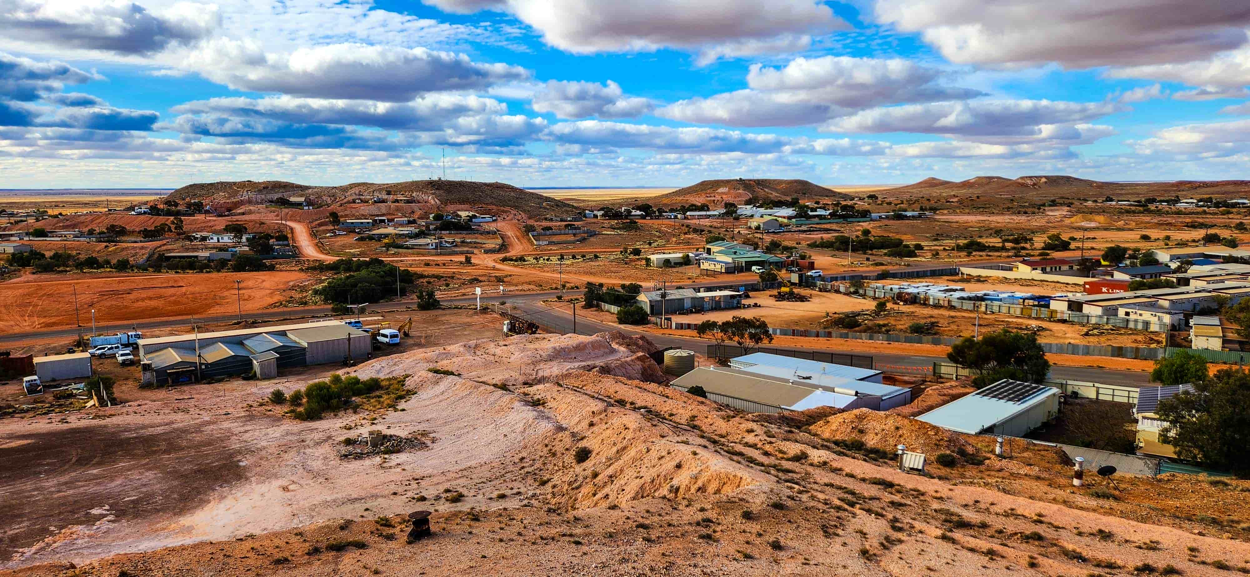 Views from The Big Winch in Coober Pedy