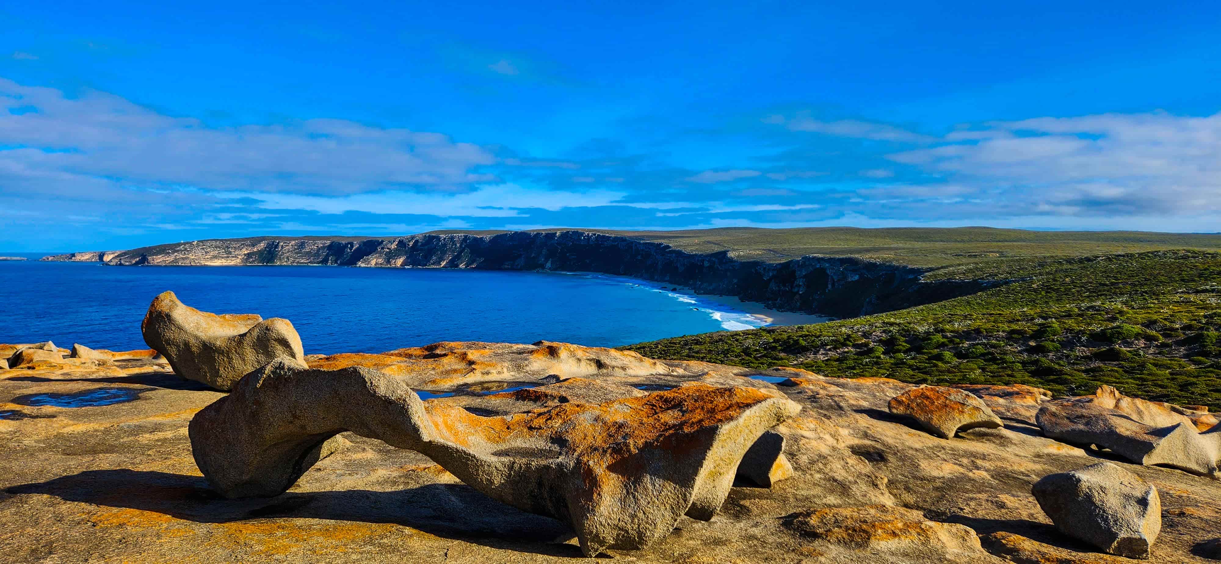 Views from Remarkable Rocks in Kangaroo Island