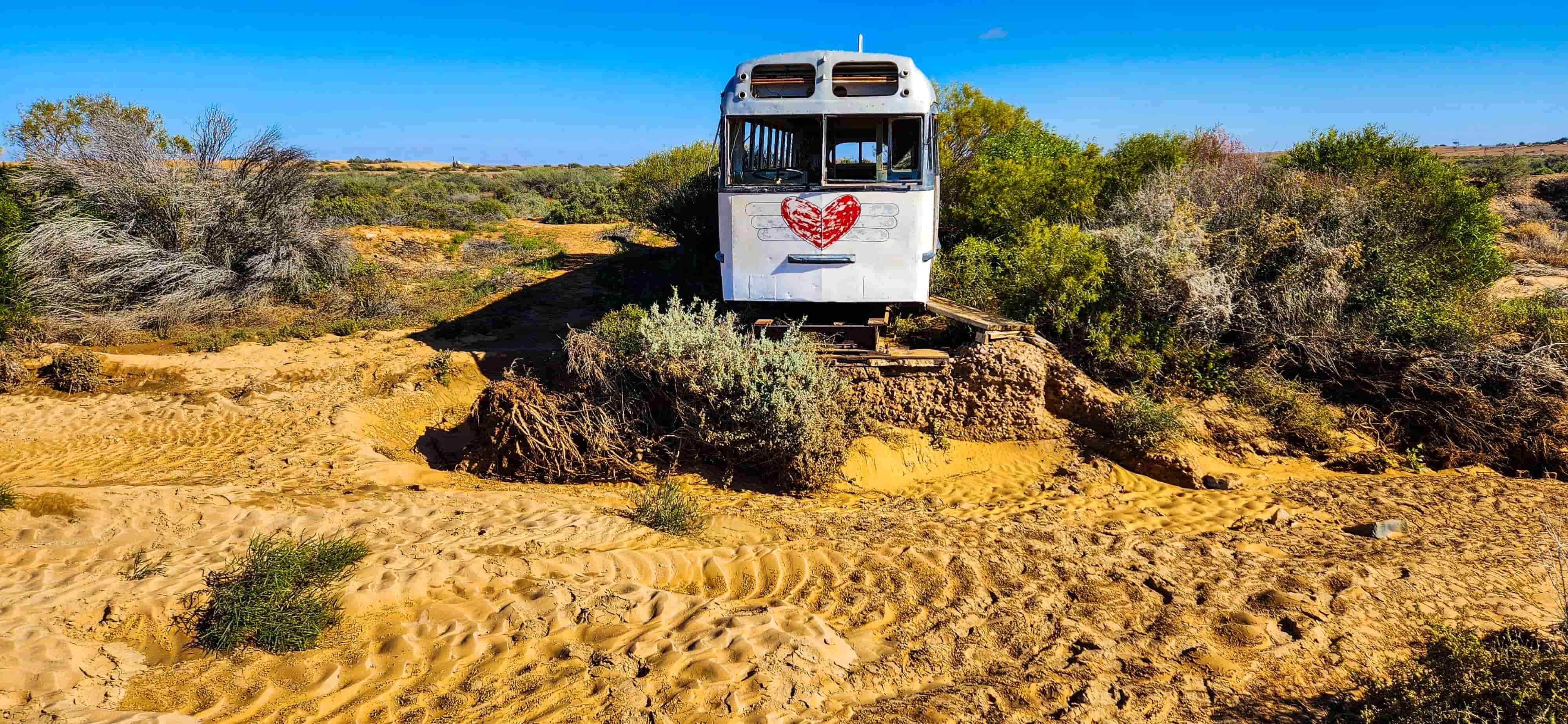 Mutonia Sculpture Park Bus