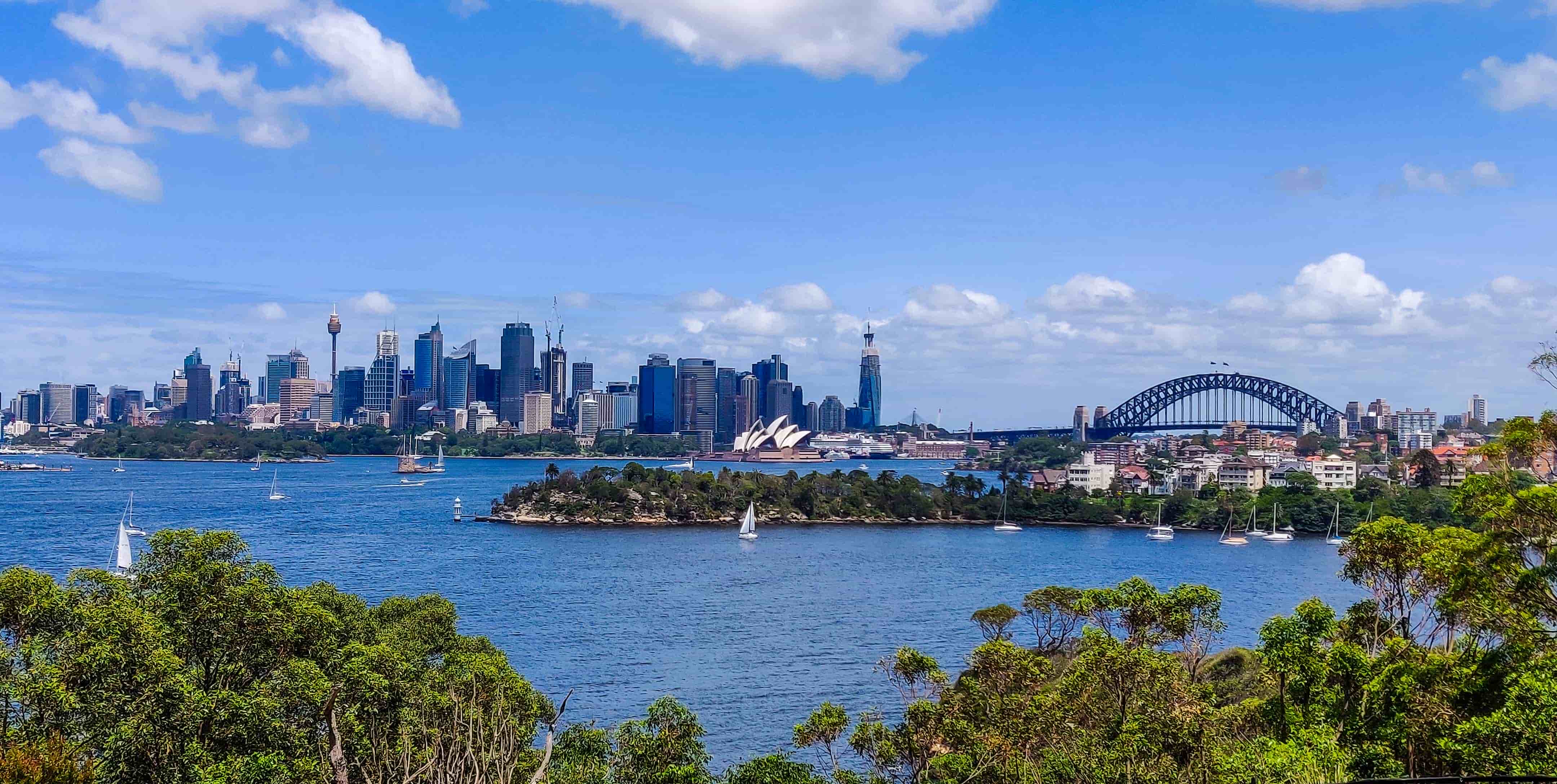 View from Taronga Zoo