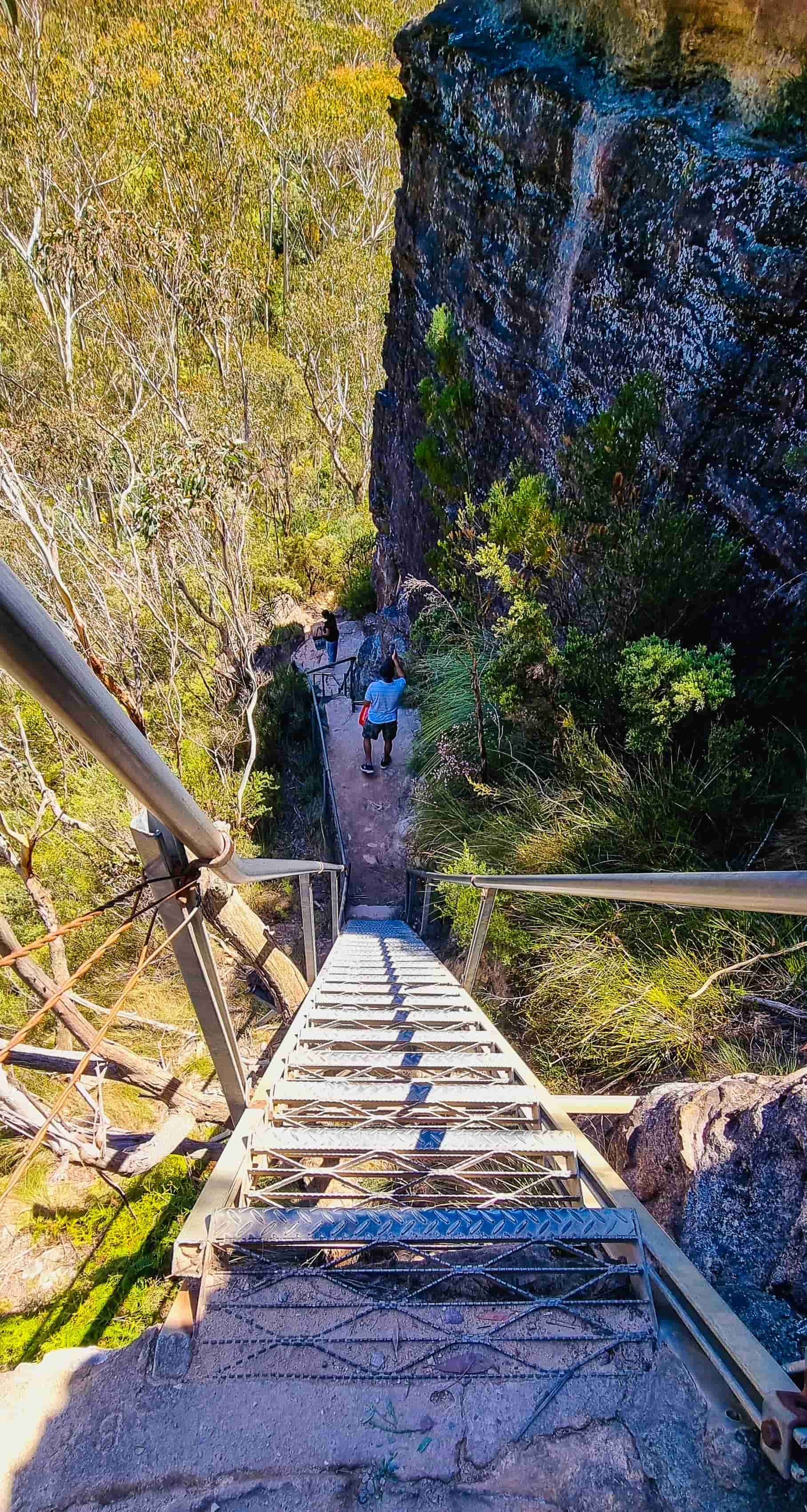 Steep Stairs on the Minnehaha Falls Walking Trail