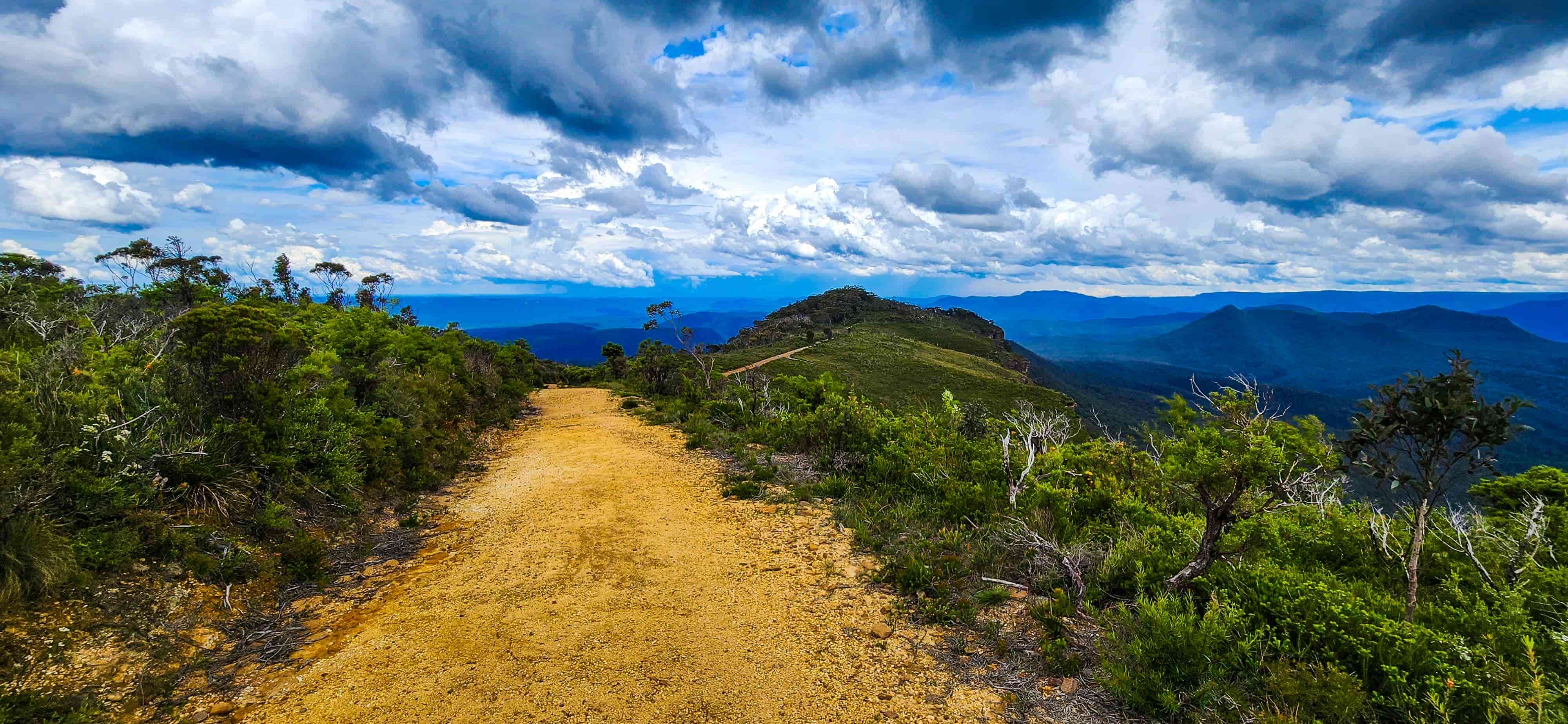 Final stretch of the Narrow Neck Trail walk