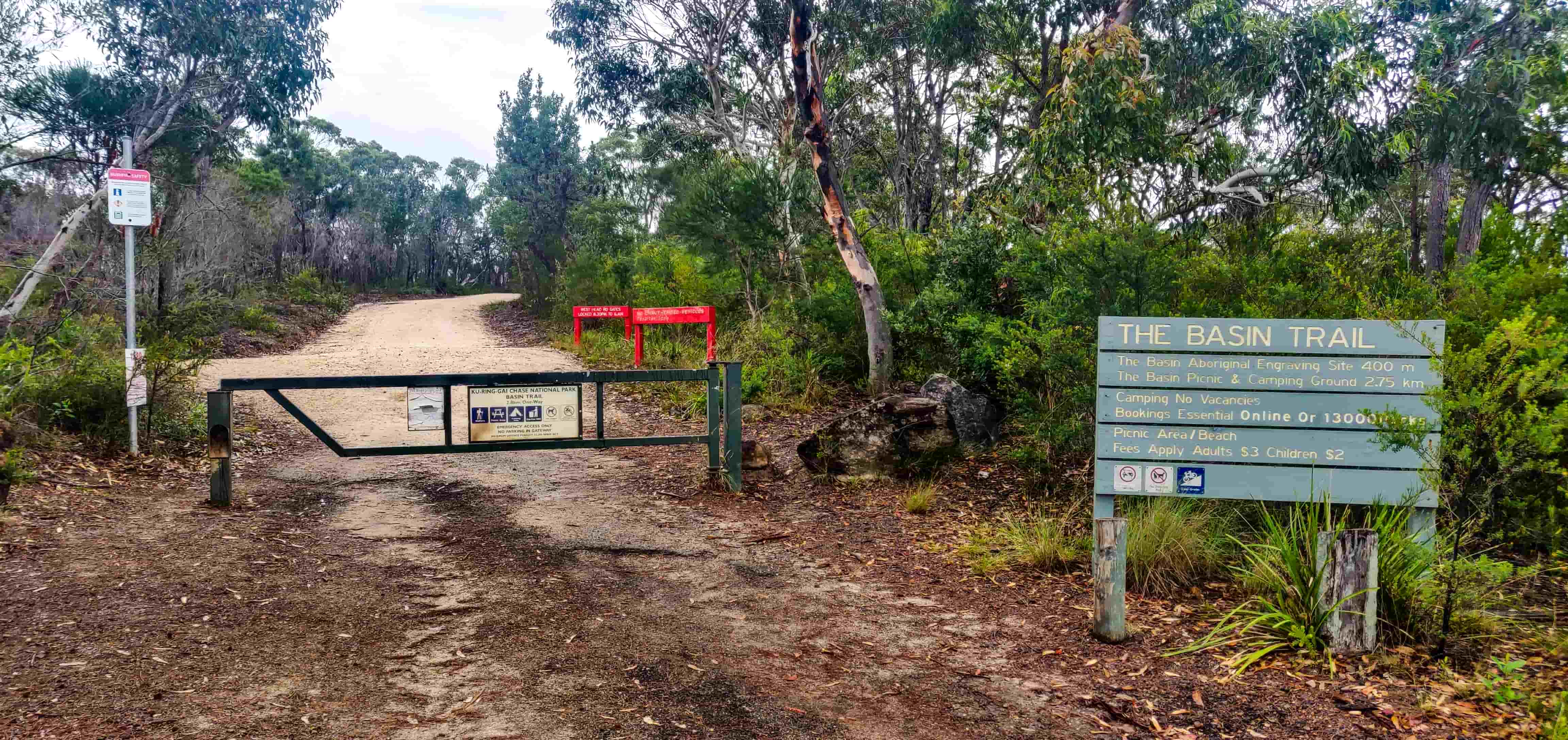 The Basin Trail Entrance