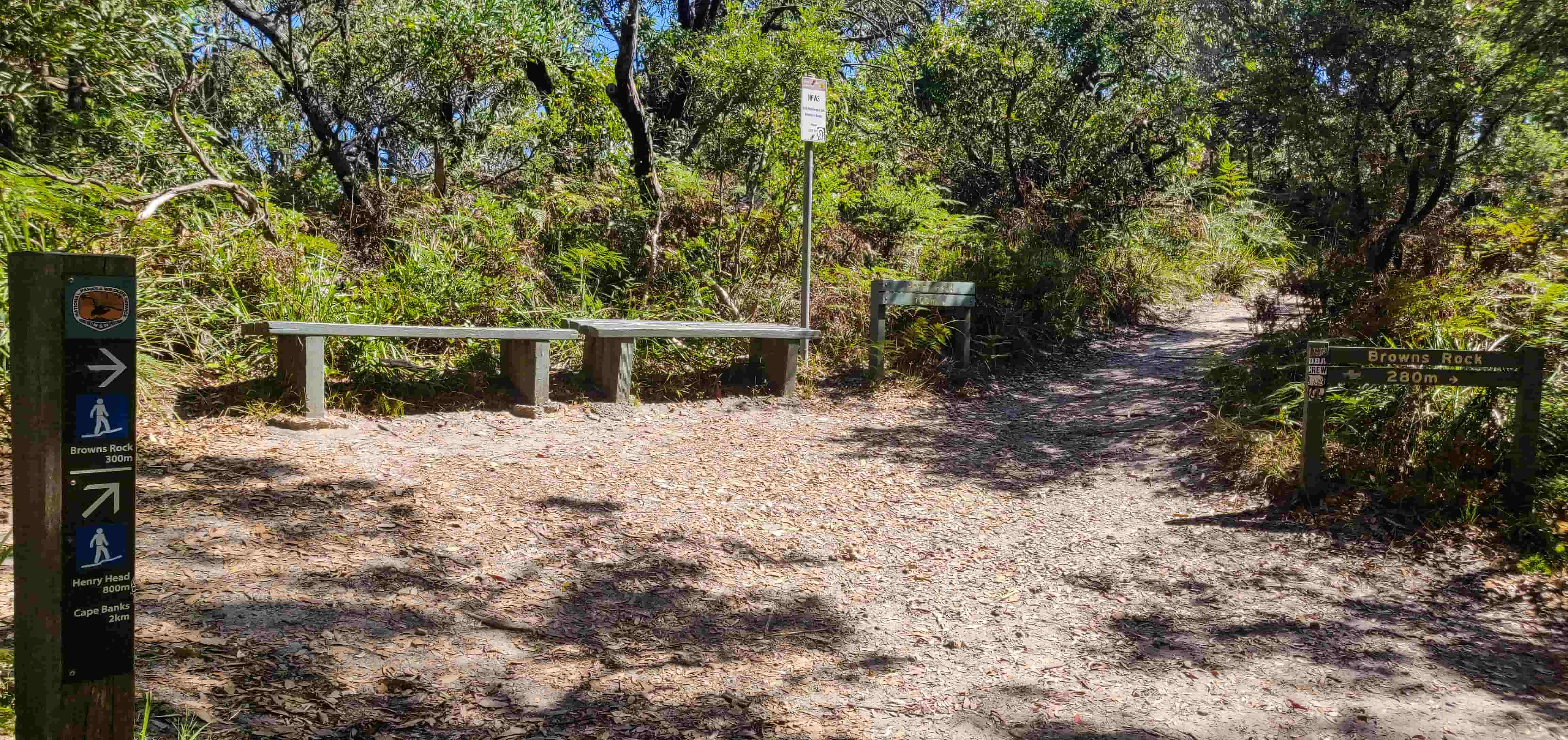 Browns Rock Intersection