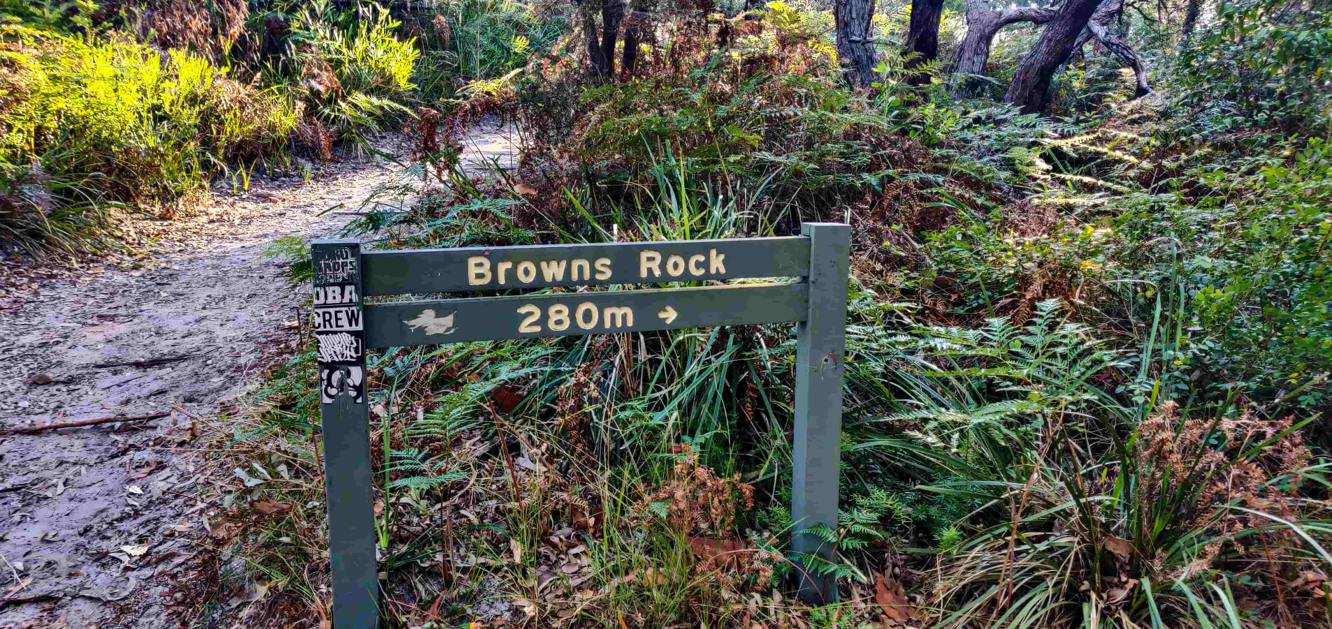 Browns Rock Intersection