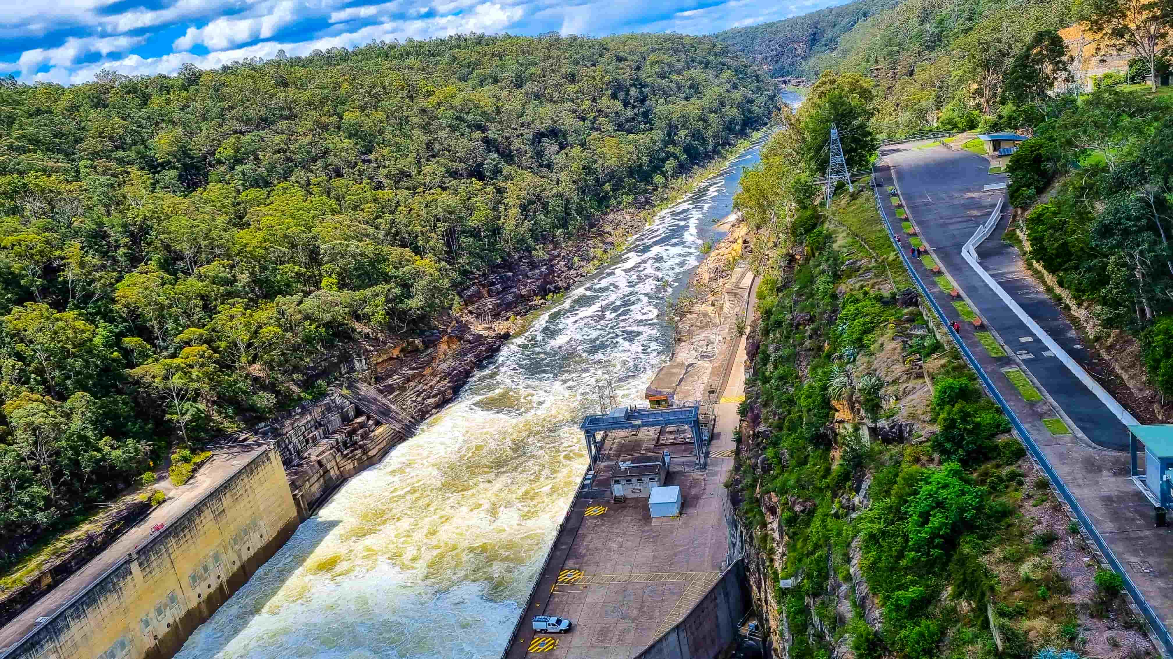 Warragamba Dam Downstream View