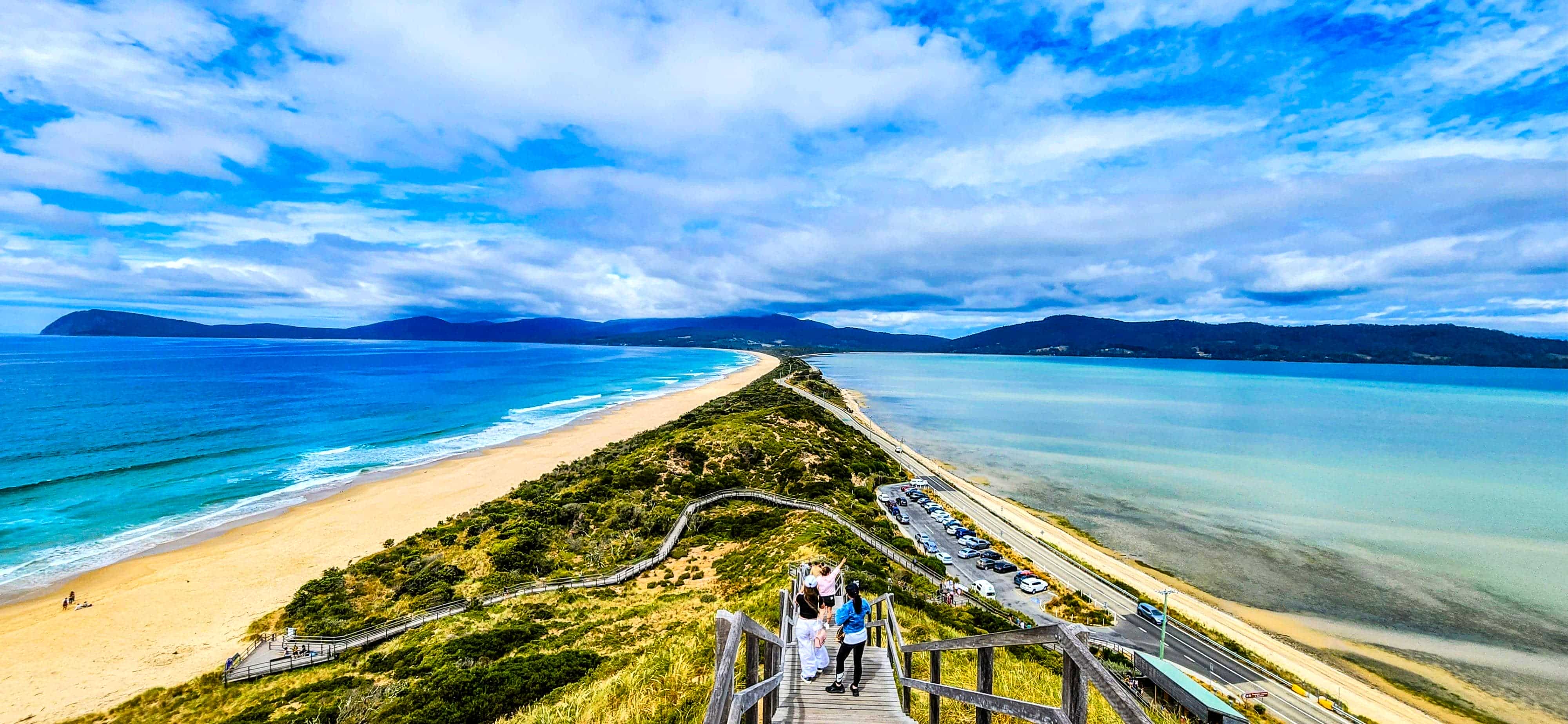 The Neck Game Reserve Lookout in Bruny Island