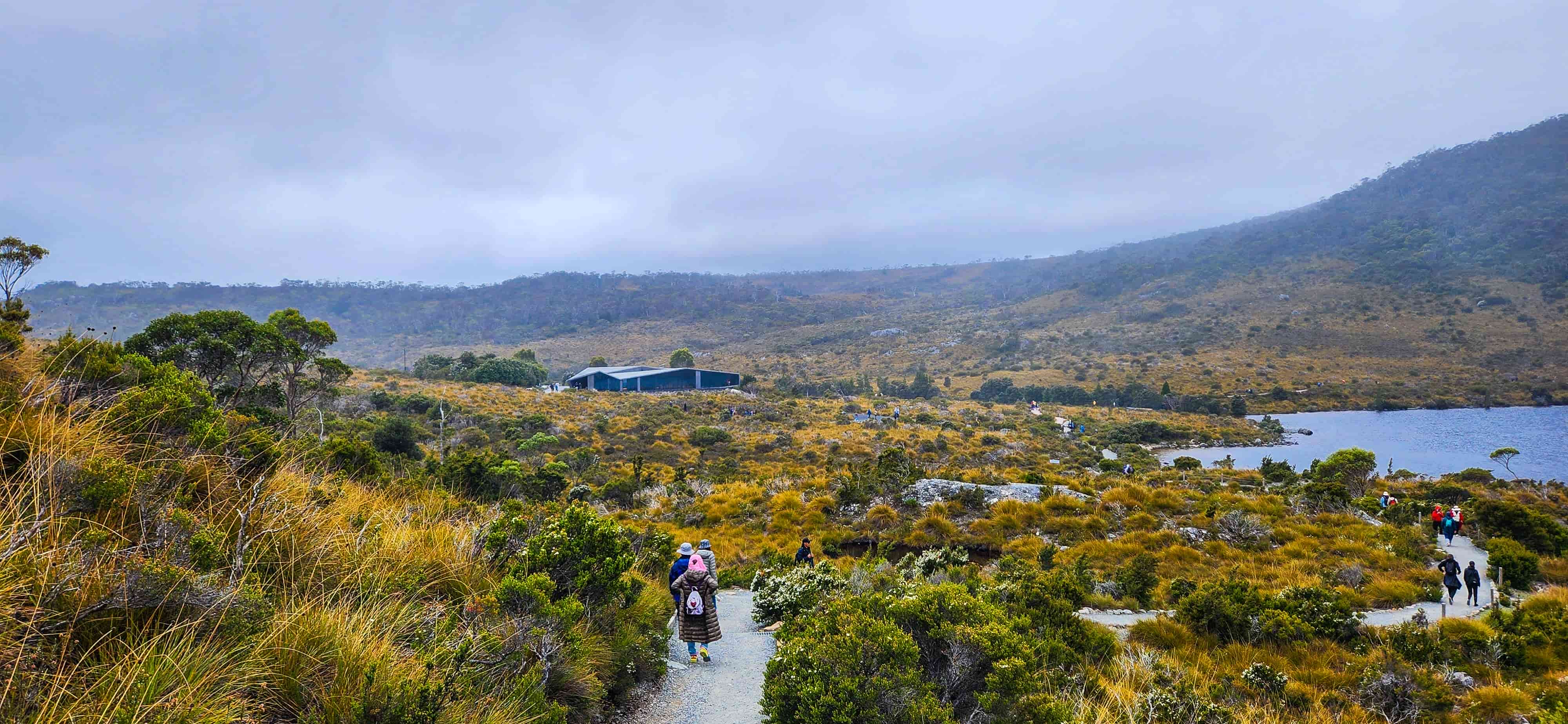 On the way to the carpark