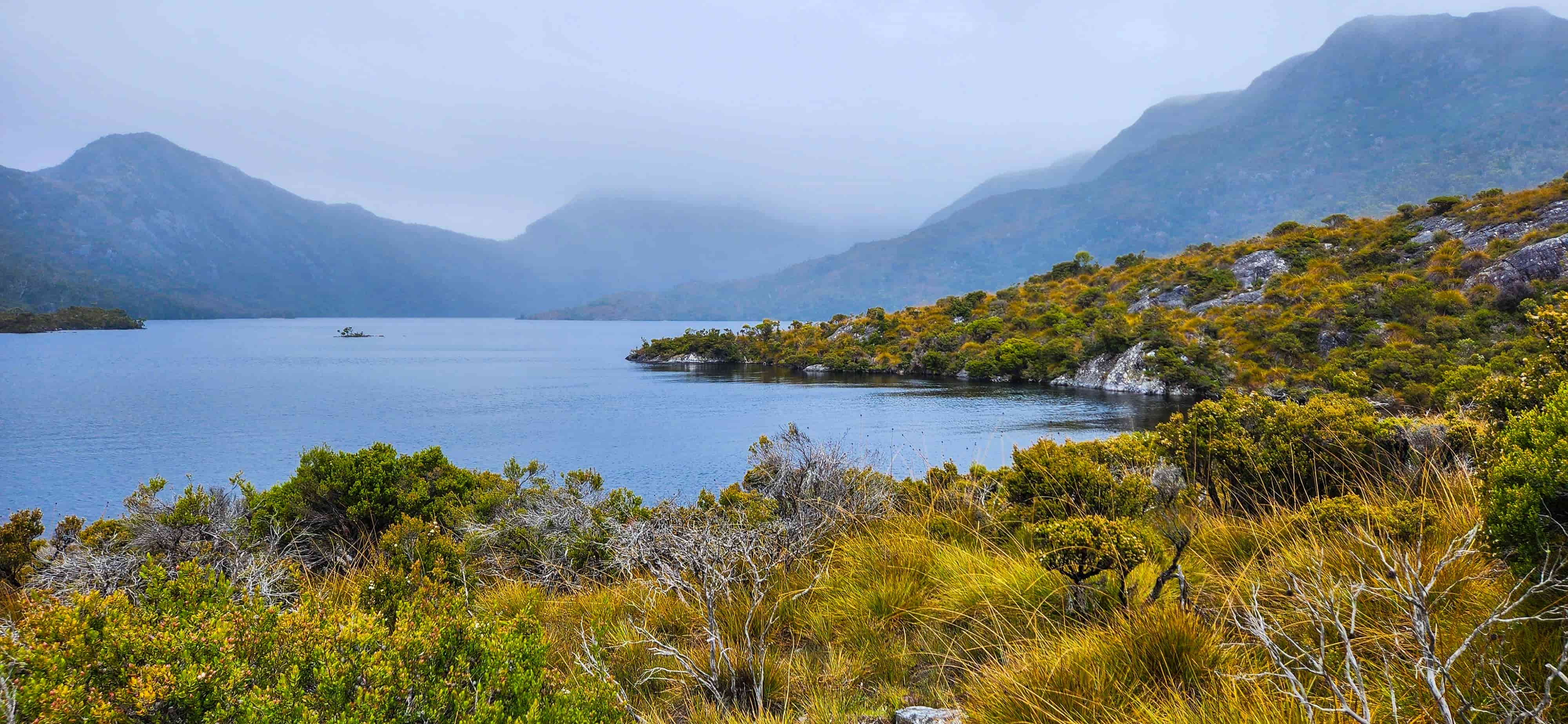 One last view of Cradle Mountain and Dove Lake