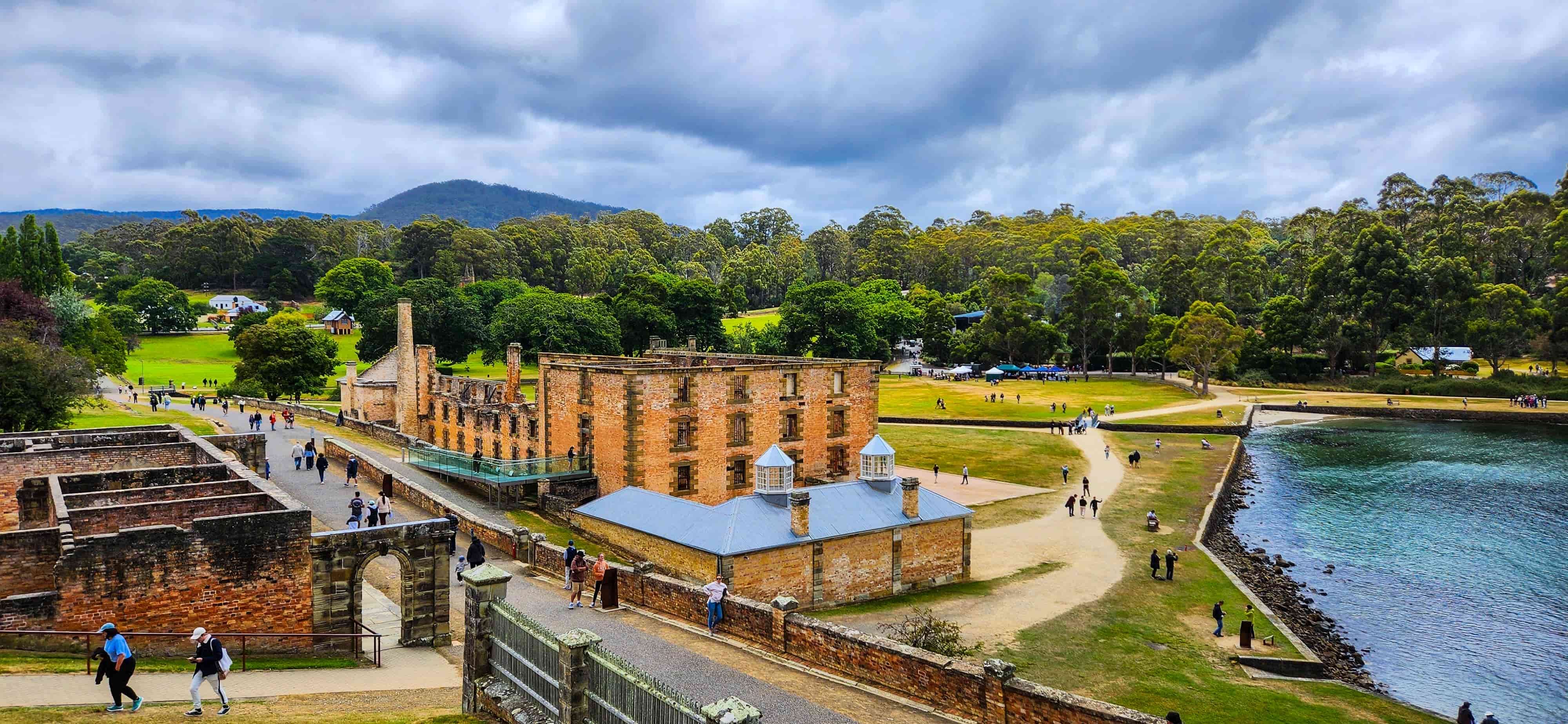 View from the Guard Tower at Port Arthur Historic Site