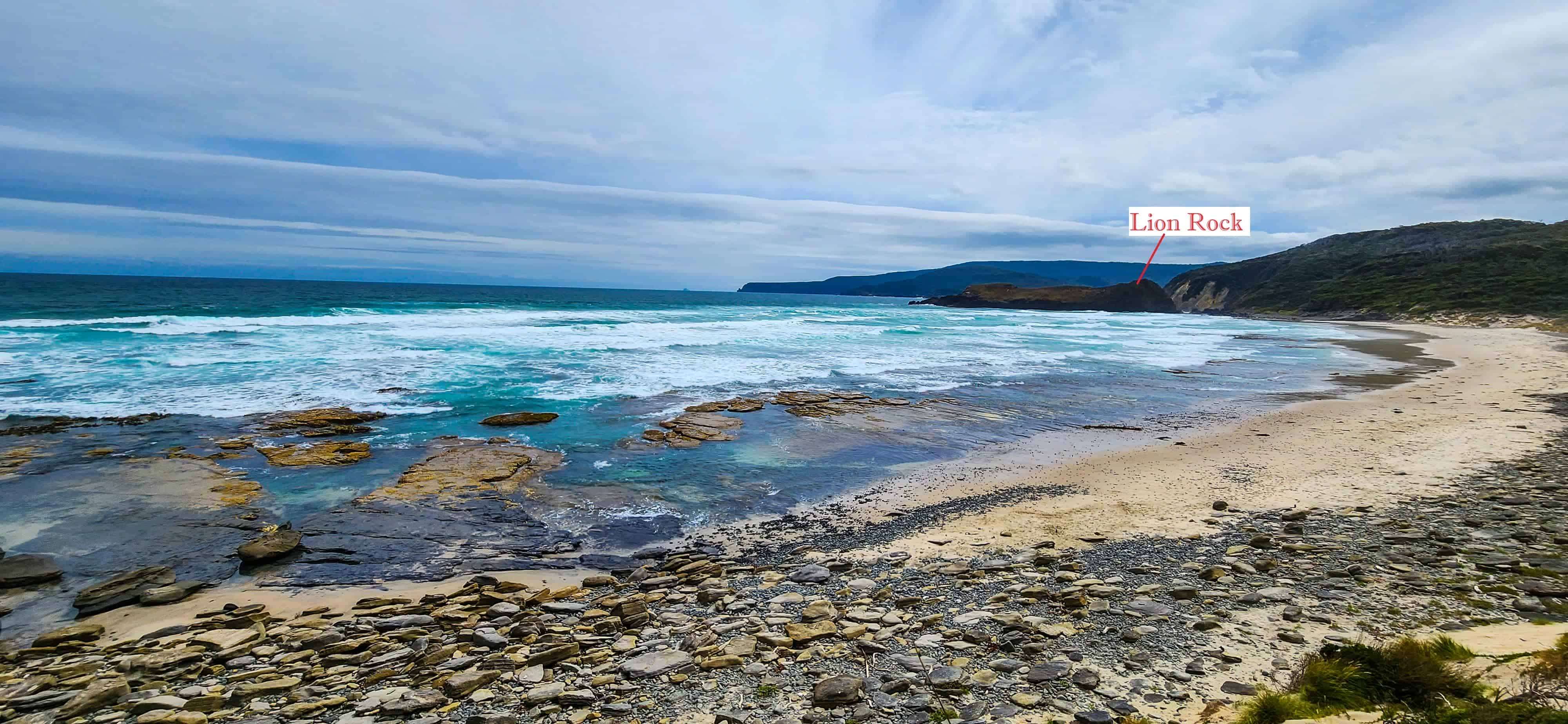 Lion Rock, South Cape Bay