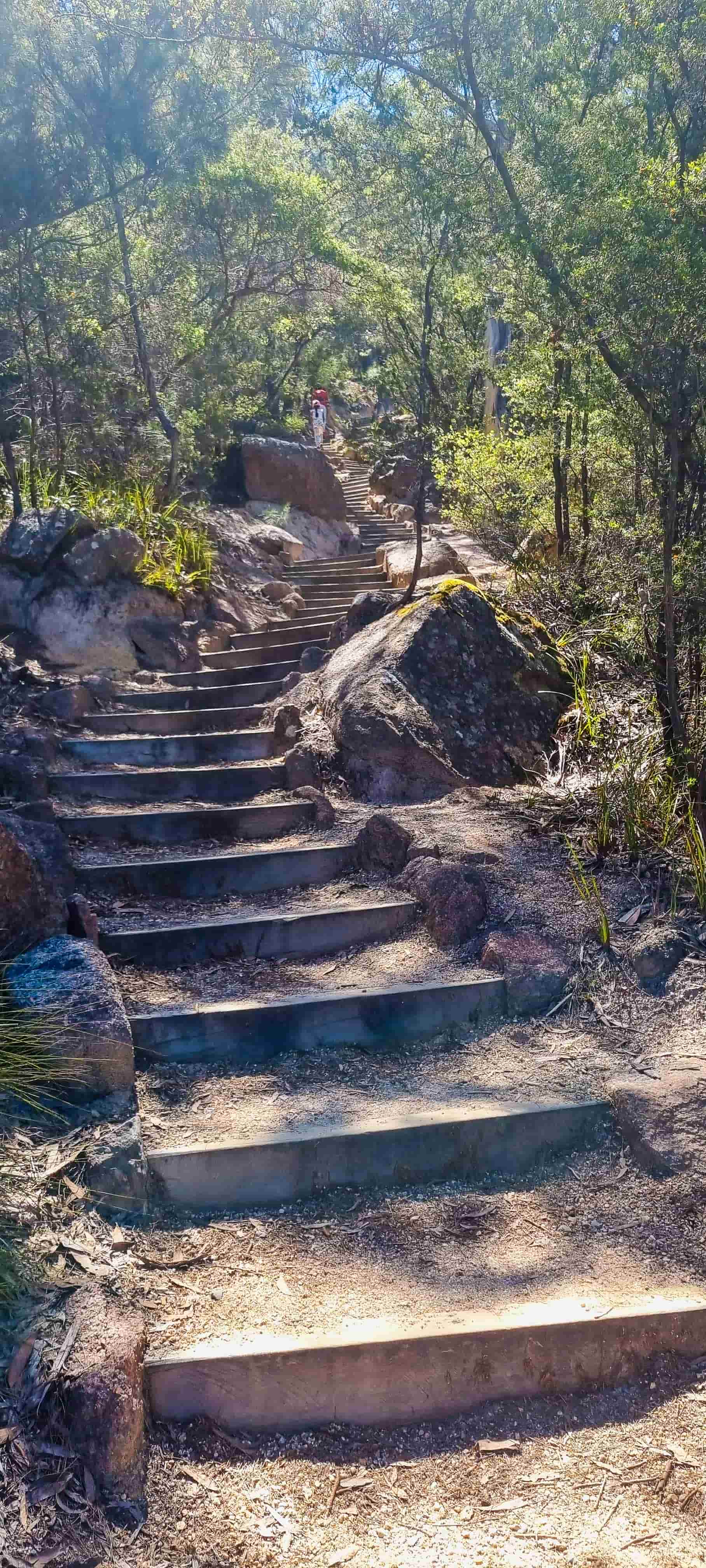 Stairs from Wineglass Bay