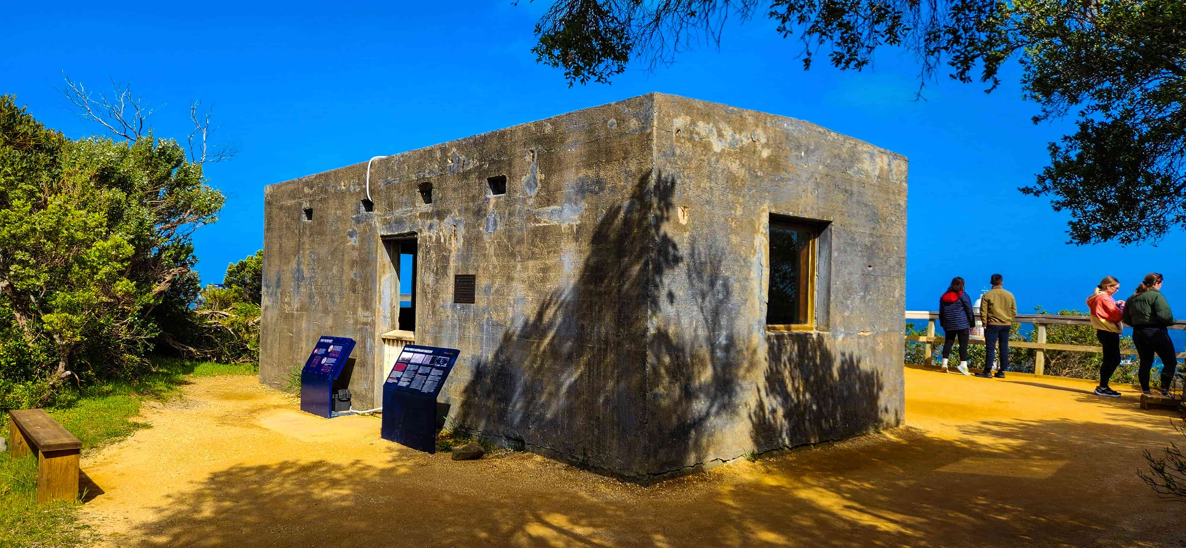 WWII Radar Bunker at Cape Otway Lightstation