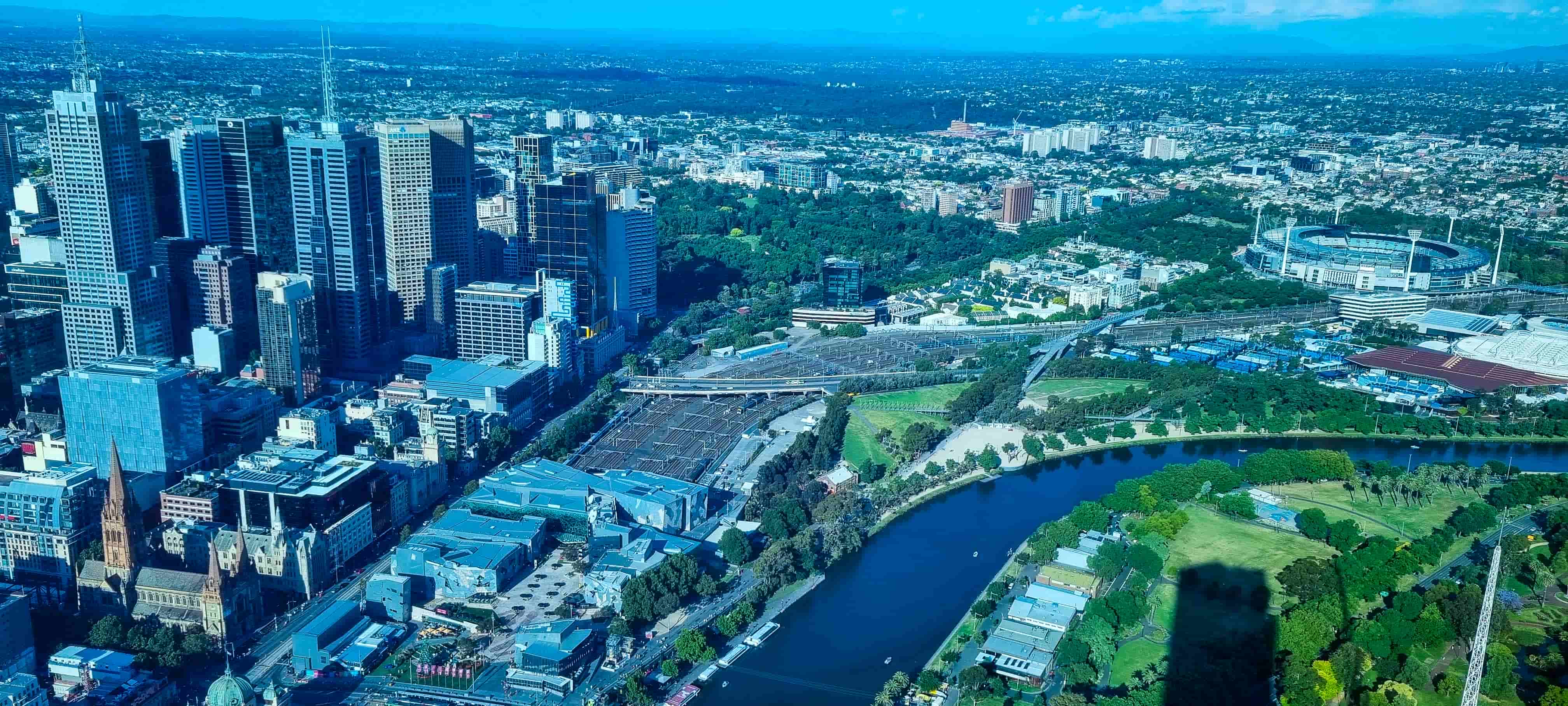 Views from Melbourne Skydeck