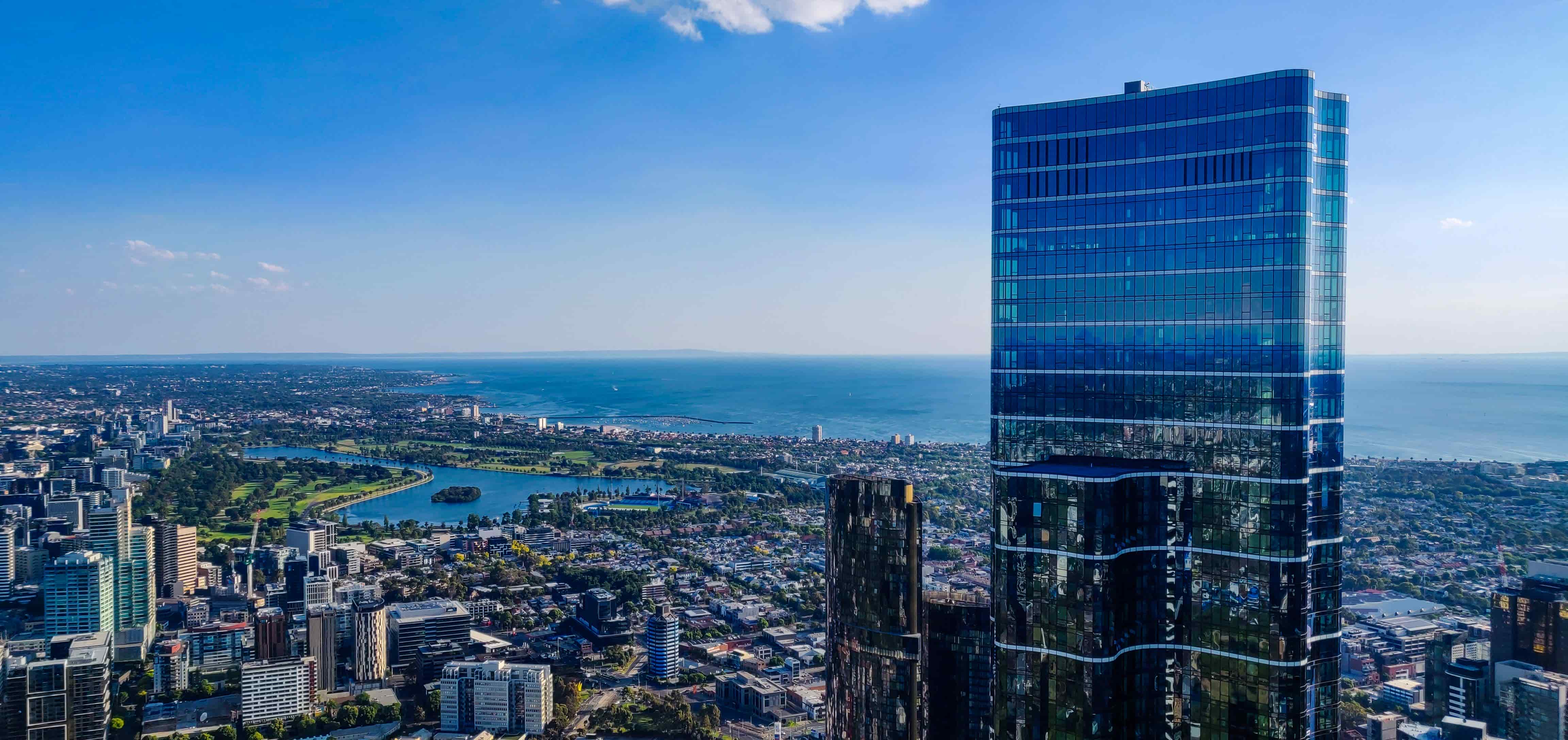Views from Melbourne Skydeck