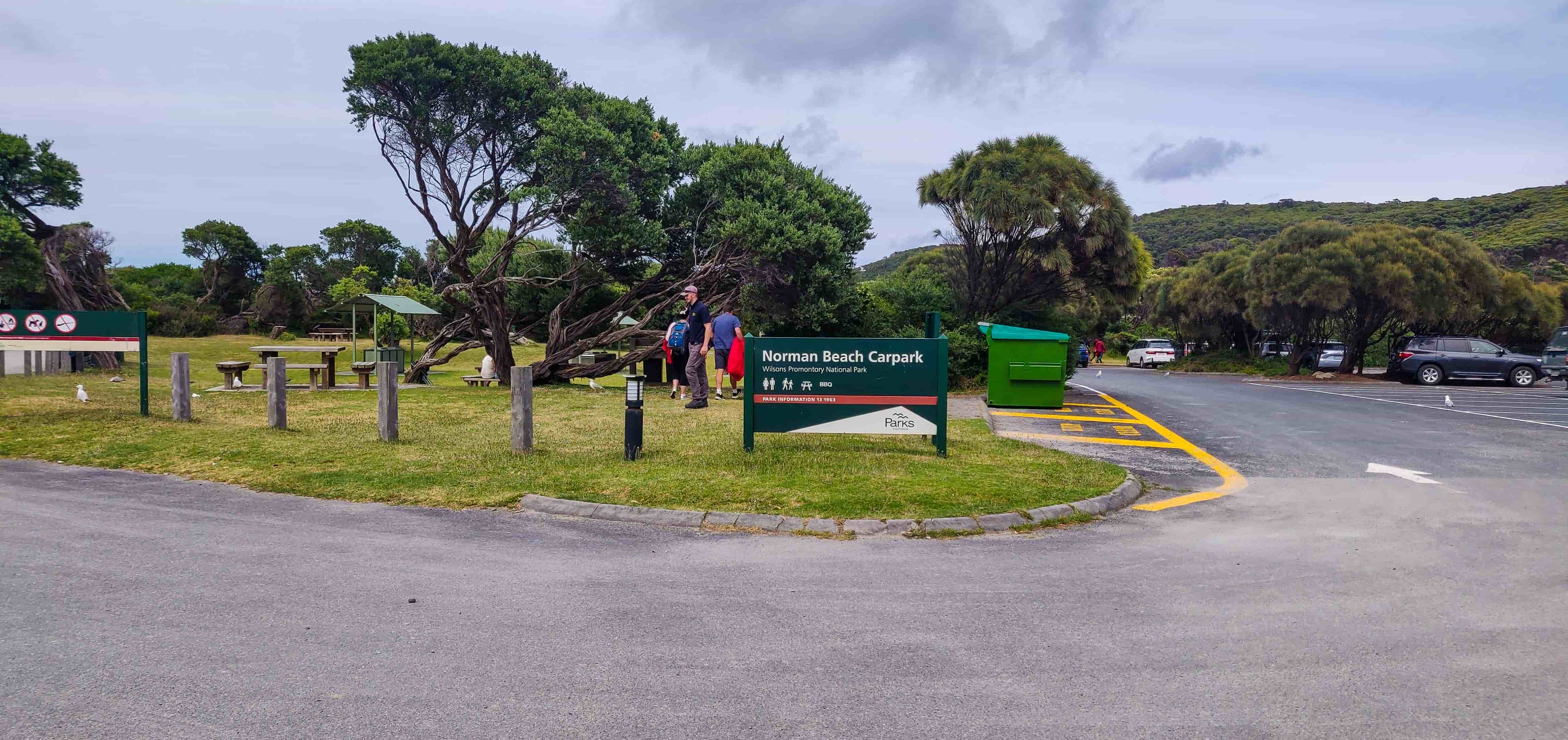Norman Beach Carpark