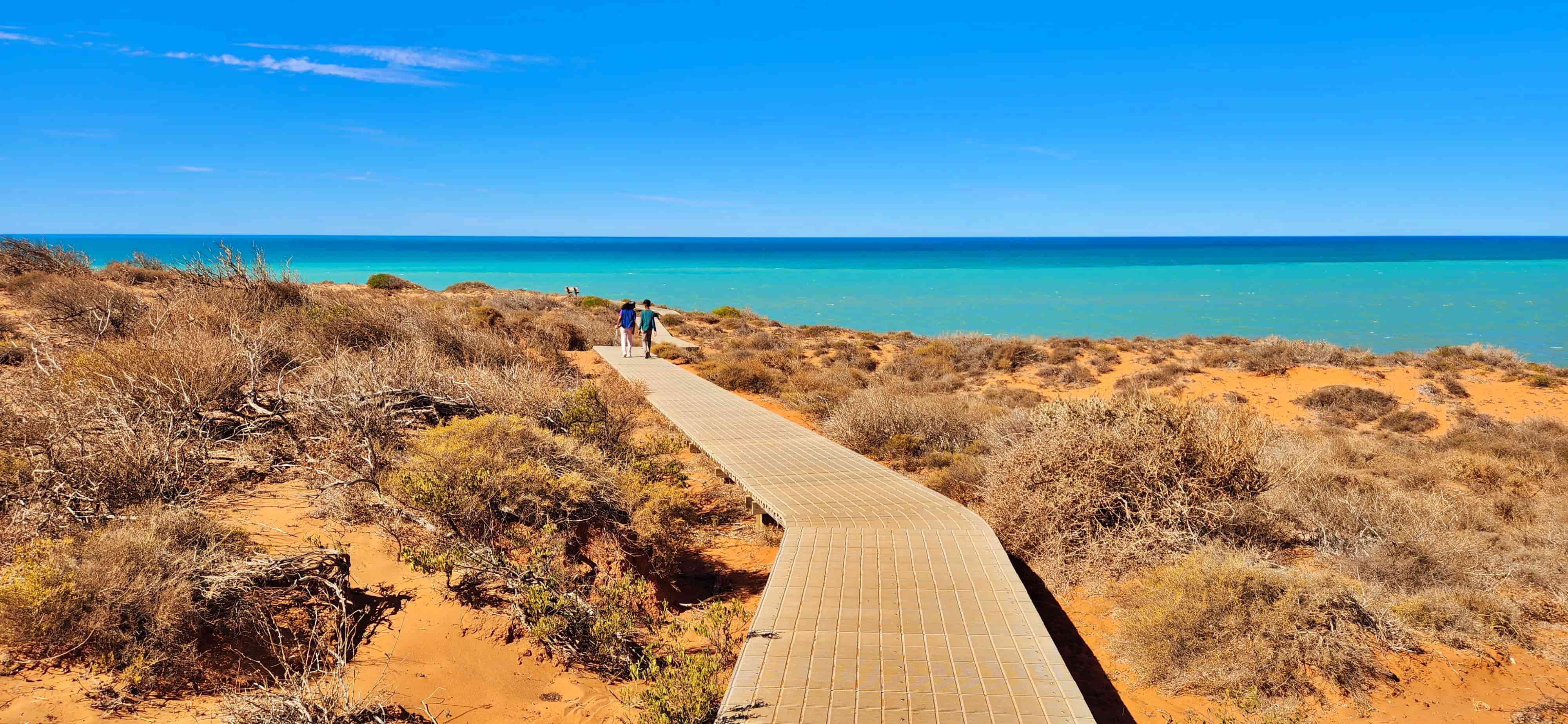 Skipjack Point Boardwalk, Francois Peron National Park, Denham WA
