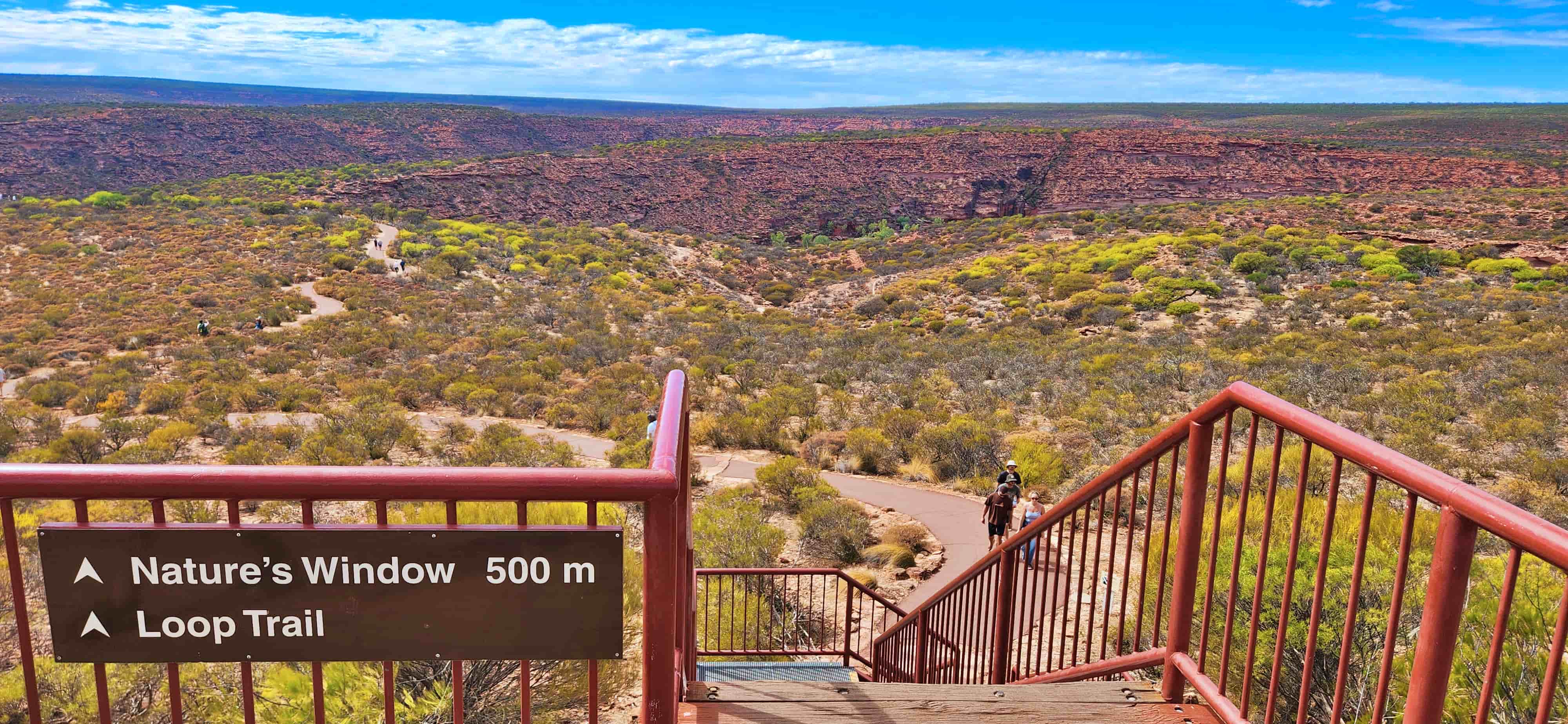 Nature's Window Trailhead, Kalbarri National Park