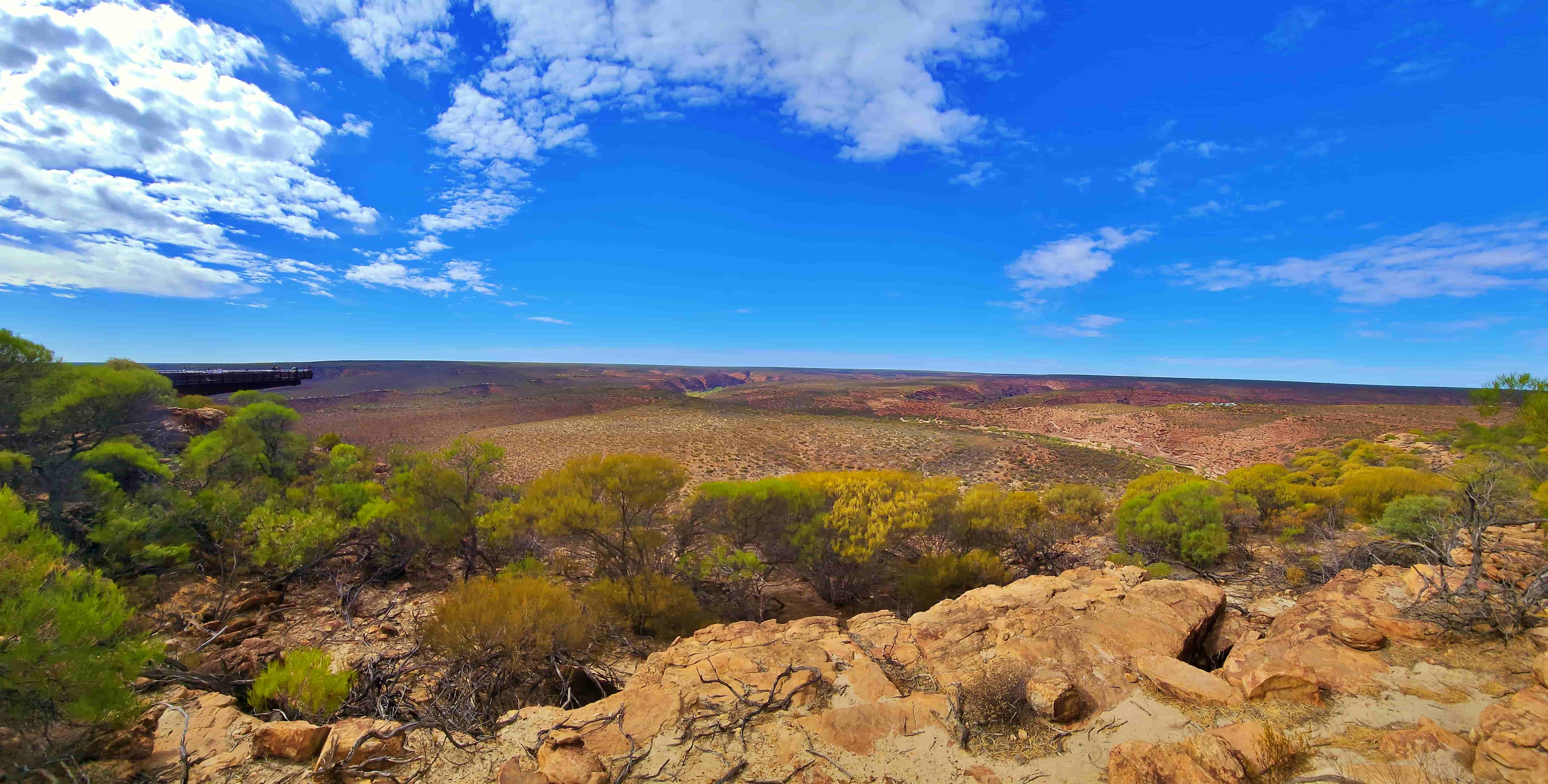 Kalbarri Skywalk Views from Carpark, Kalbarri National Park