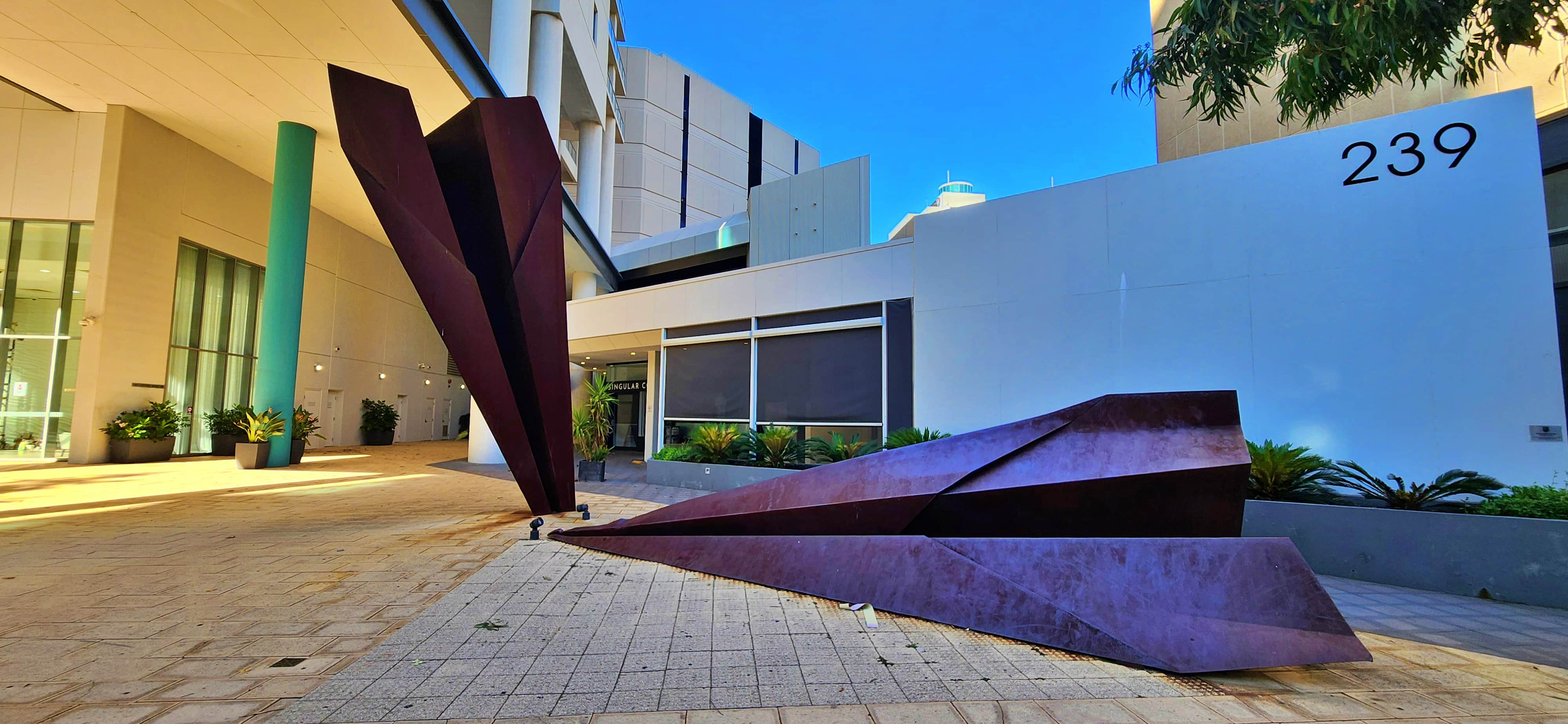 The BIG Paper Planes, Elevation Tower, Adelaide Terrace